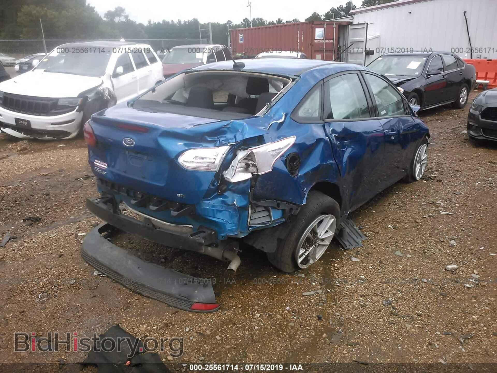 2018 FORD FOCUS - VIN: 1FADP3F27JL299449 - Фото 4