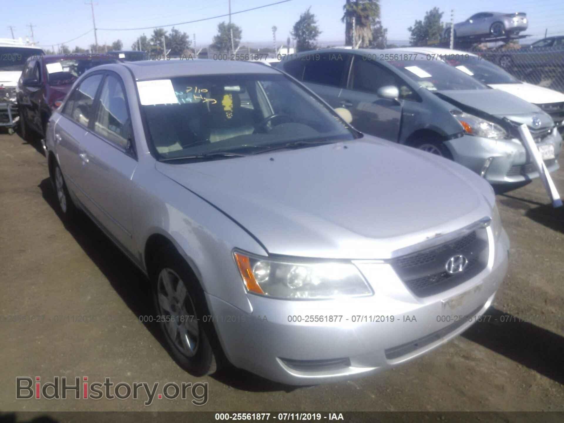 Photo 5NPET46C47H268875 - HYUNDAI SONATA 2007