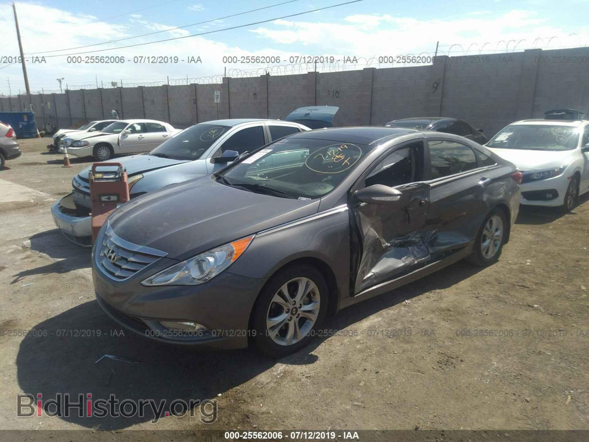 2012 HYUNDAI SONATA - VIN: 5NPEC4AC6CH374505 - Фото 2