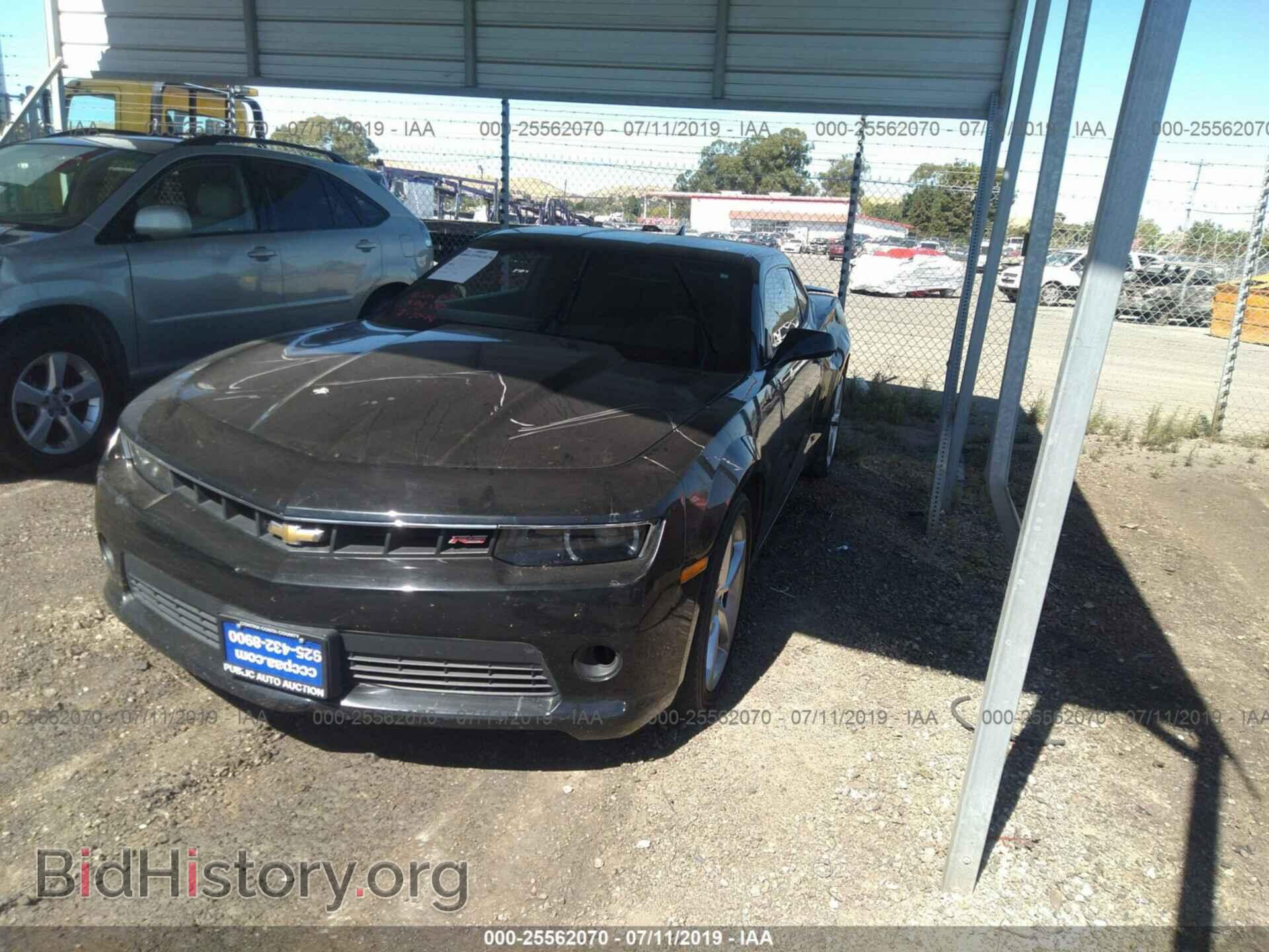 2015 CHEVROLET CAMARO - VIN: 2G1FD1E30F9163617 - Фото 2