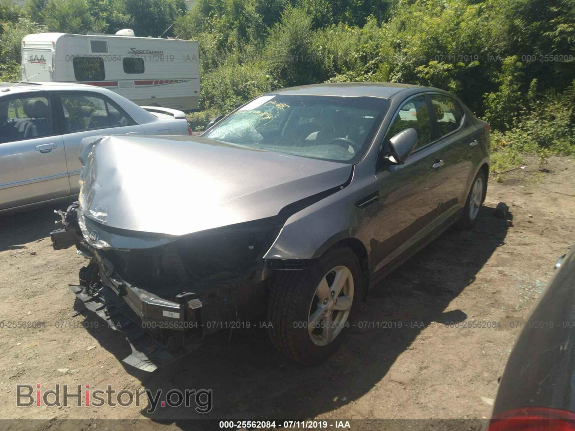 2014 KIA OPTIMA - VIN: 5XXGM4A77EG283010 - Фото 2