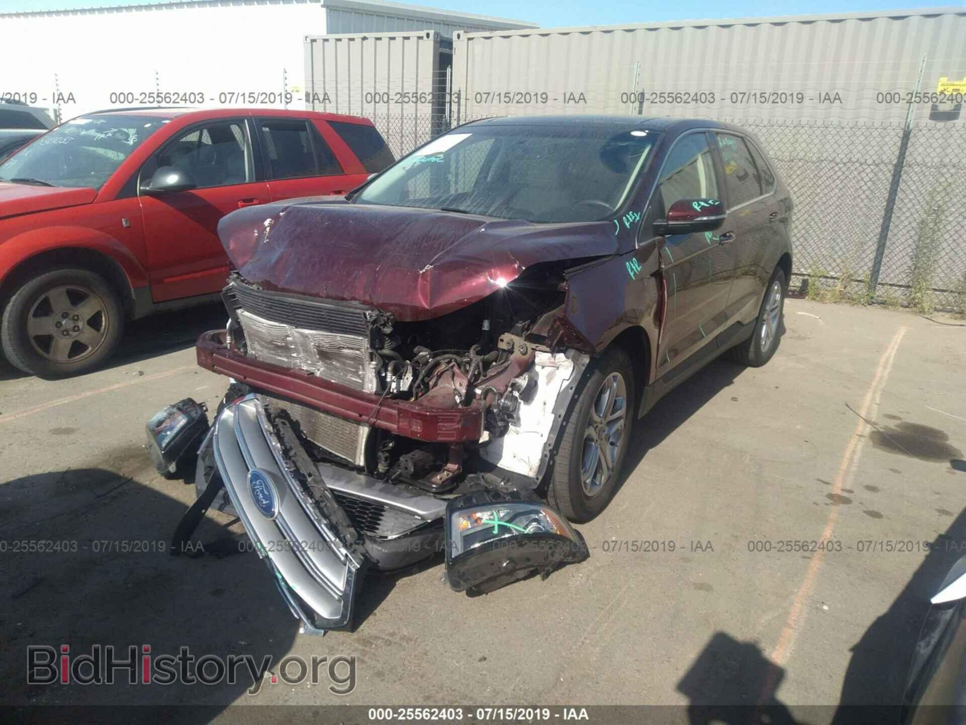 2017 FORD EDGE - VIN: 2FMPK3K83HBB61915 - Photo 2