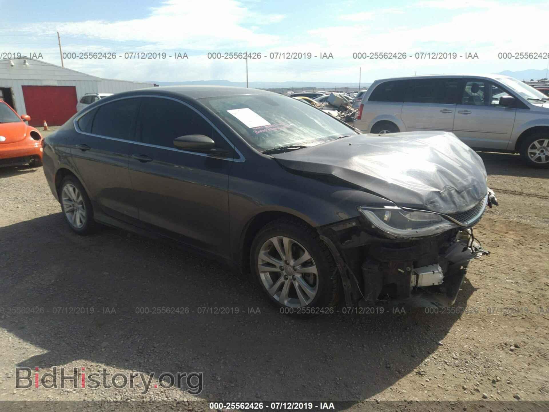 Photo 1C3CCCAB9FN604202 - CHRYSLER 200 2015