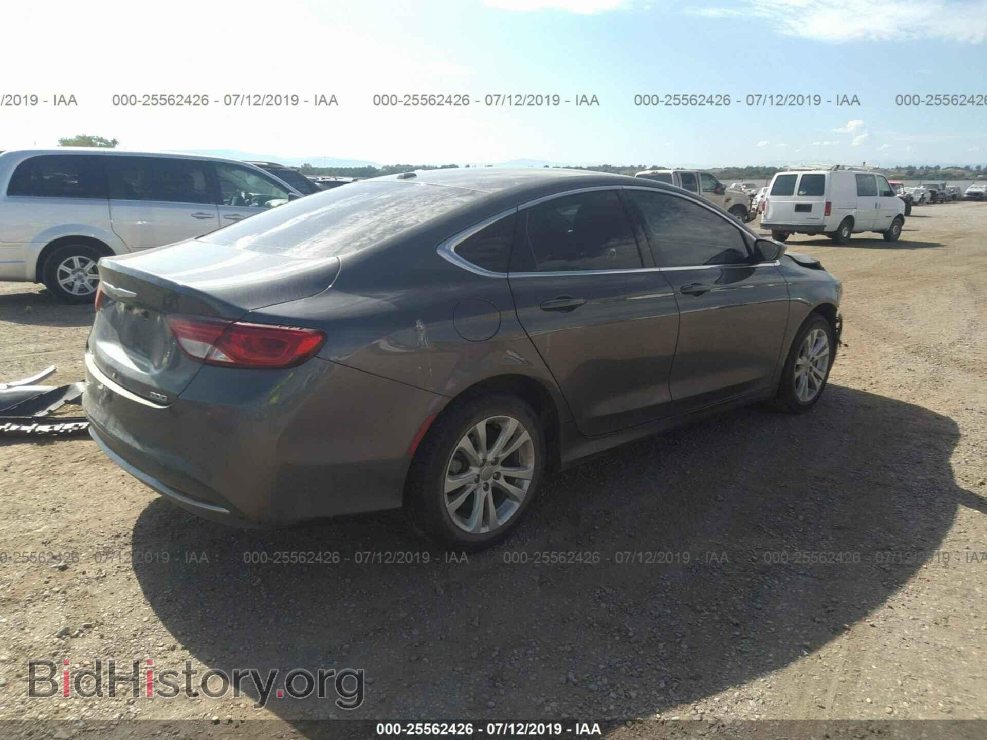 2015 CHRYSLER 200 - VIN: 1C3CCCAB9FN604202 - Photo 4