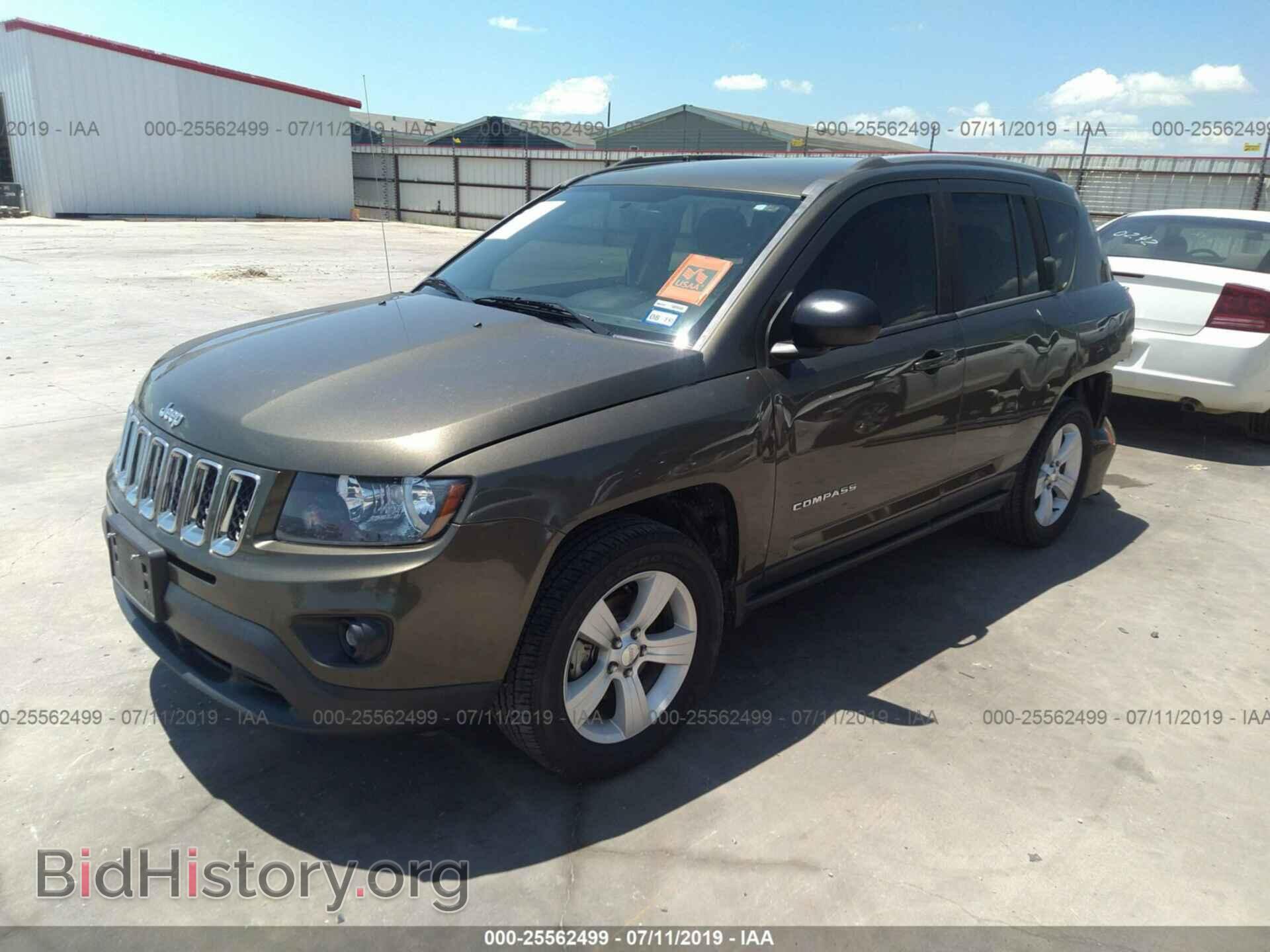 2015 JEEP COMPASS - VIN: 1C4NJCBB9FD373087 - Фото 2