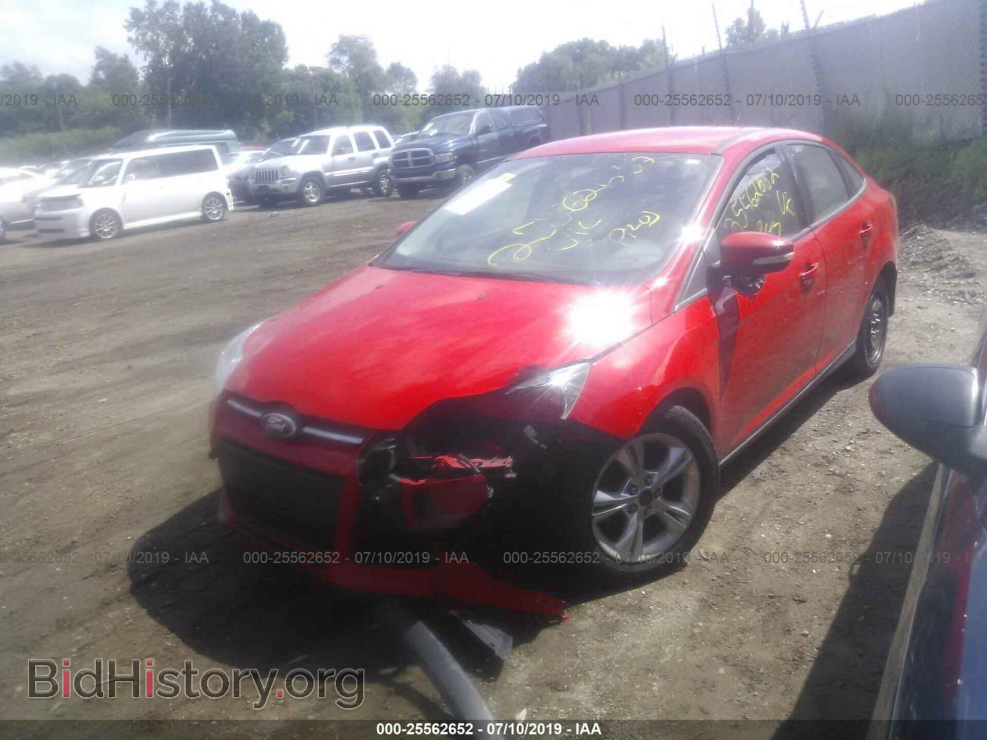 2014 FORD FOCUS - VIN: 1FADP3F25EL341171 - Фото 2