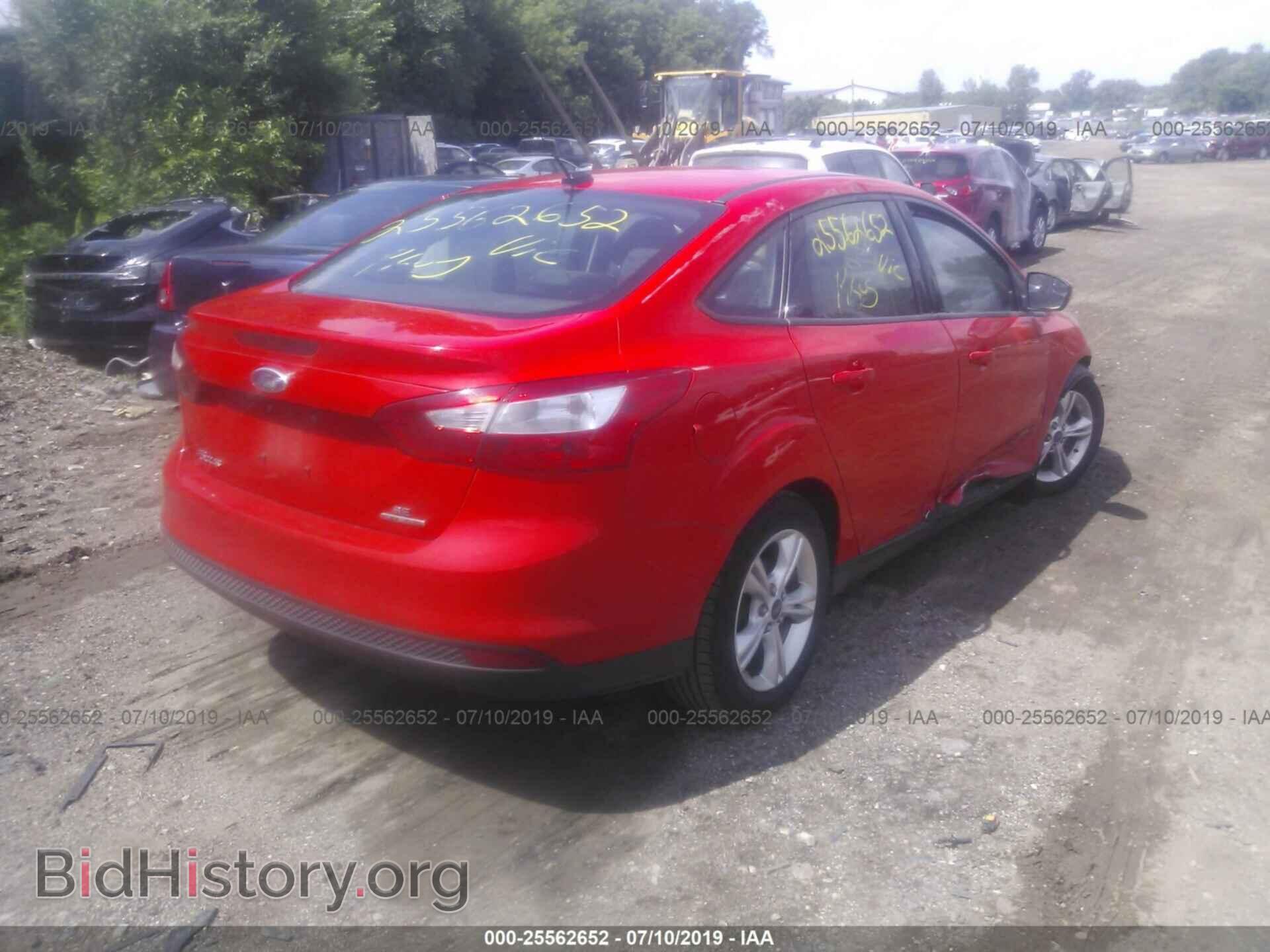 2014 FORD FOCUS - VIN: 1FADP3F25EL341171 - Фото 4