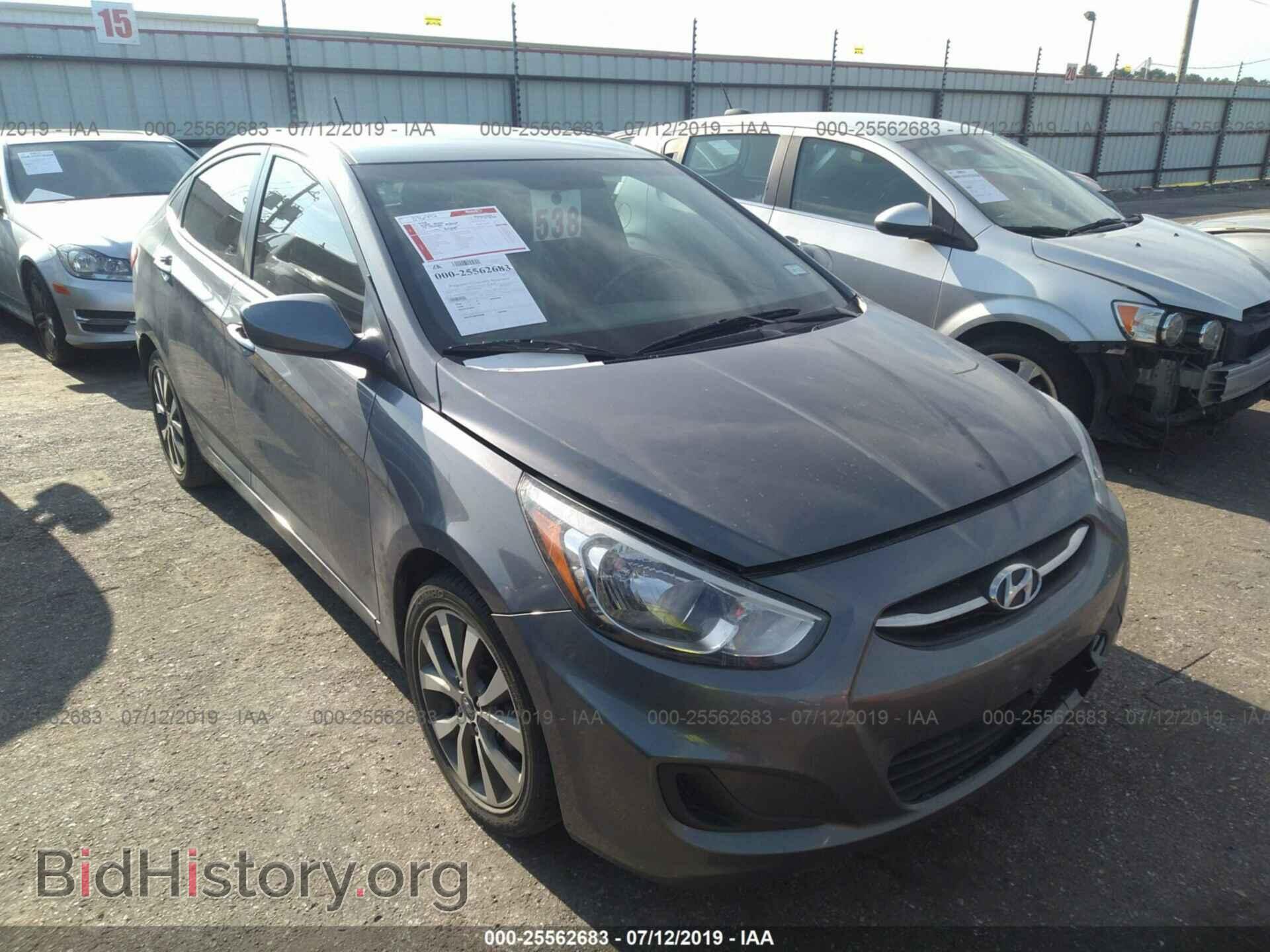 Фотография KMHCT4AEXHU281181 - HYUNDAI ACCENT 2017
