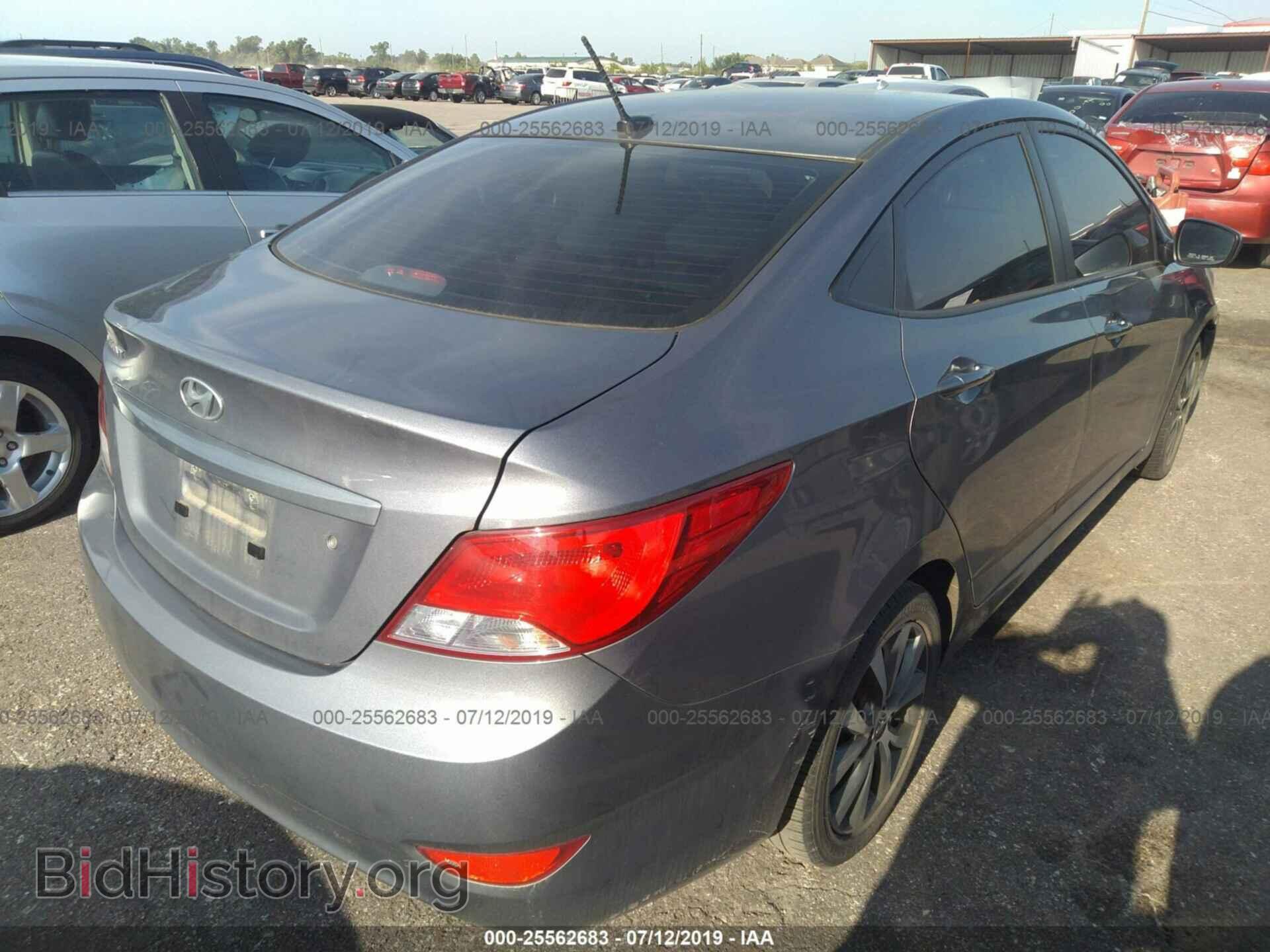 2017 HYUNDAI ACCENT - VIN: KMHCT4AEXHU281181 - Фото 4