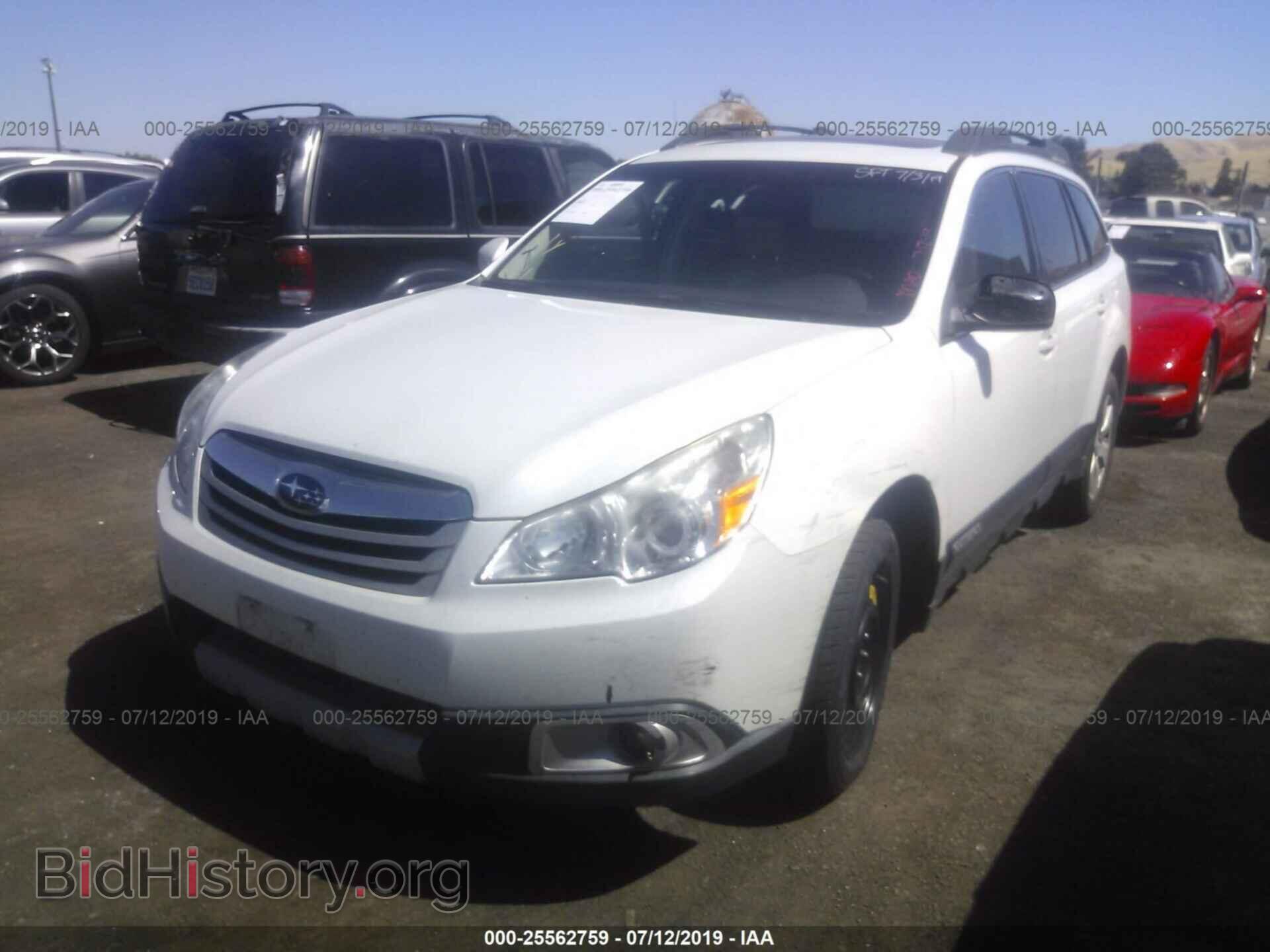 2012 SUBARU OUTBACK - VIN: 4S4BRBKC6C3233946 - Фото 2