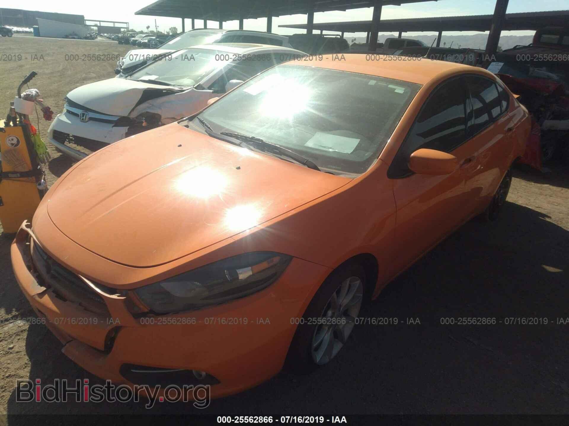 2013 DODGE DART - VIN: 1C3CDFBA6DD292184 - Photo 2