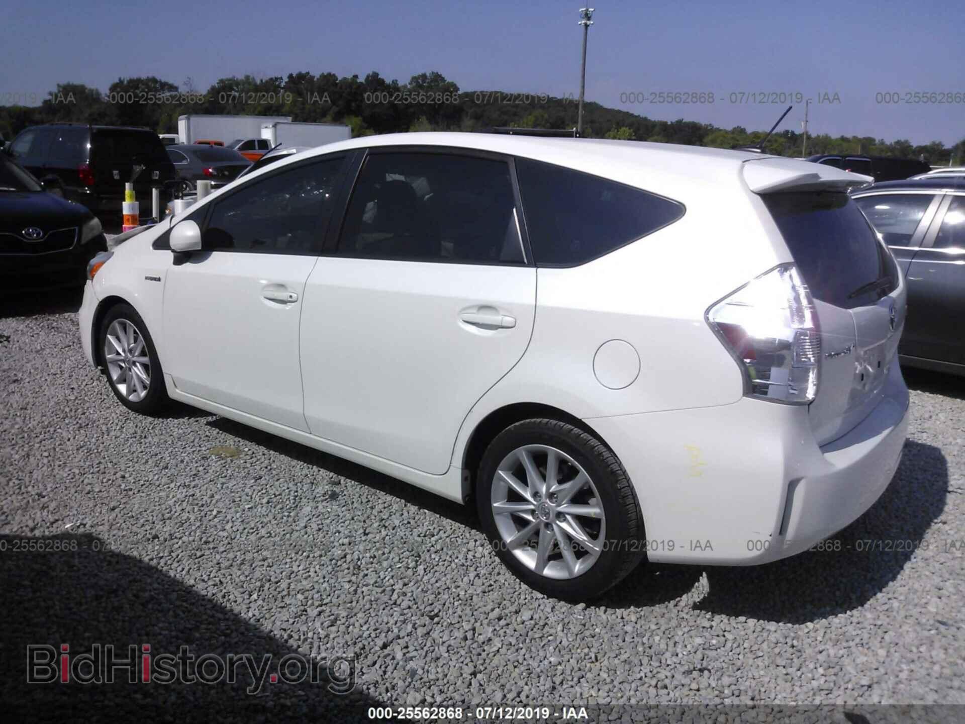 2012 TOYOTA PRIUS V - VIN: JTDZN3EU8C3140483 - Фото 3