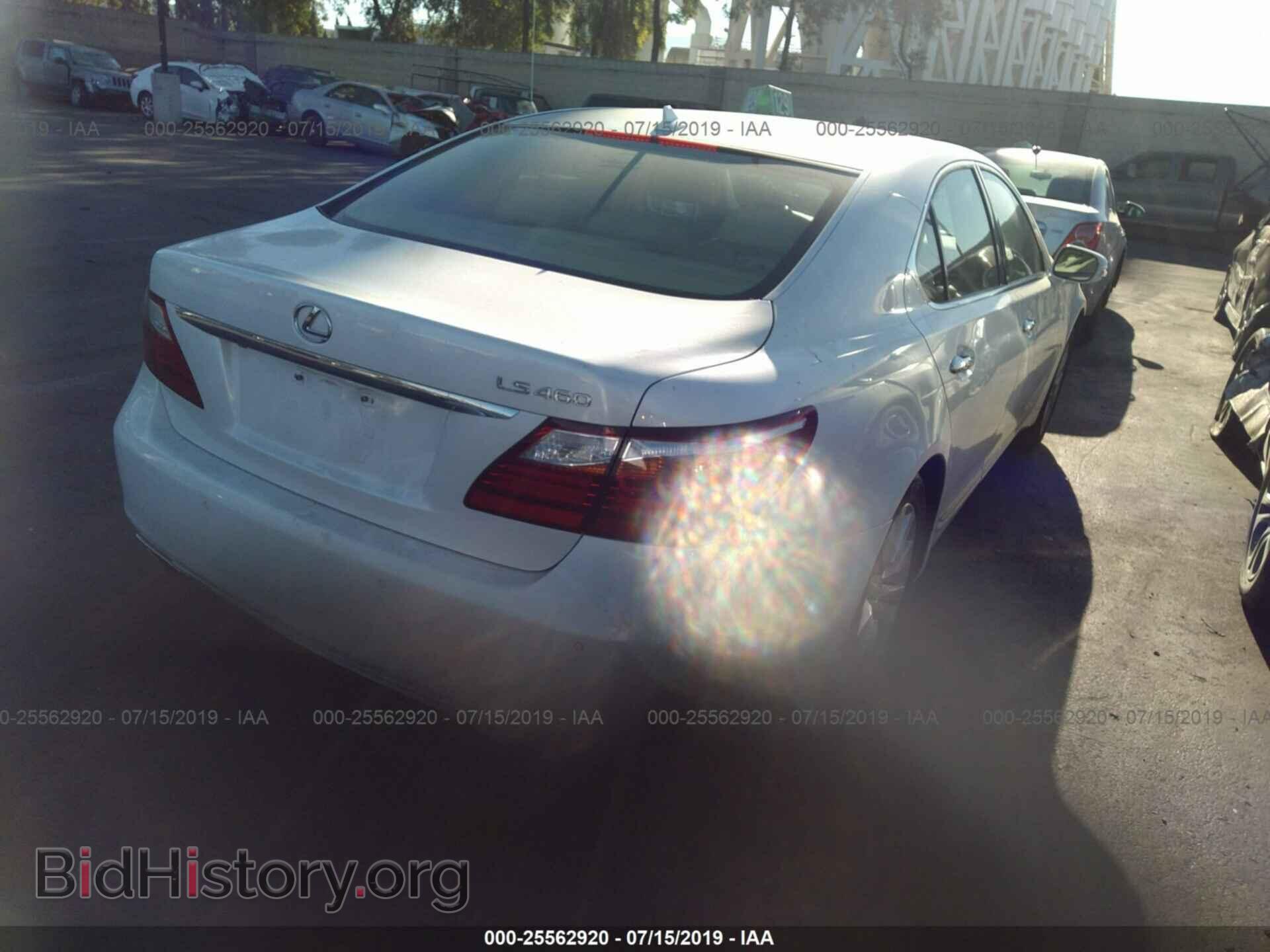 2012 LEXUS LS - VIN: JTHBL5EF5C5113460 - Фото 4