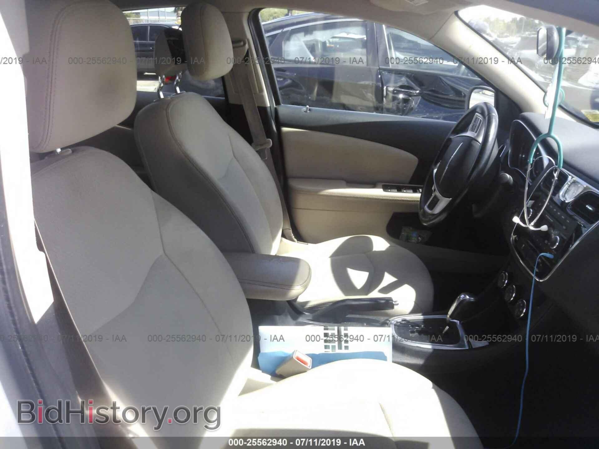 2012 CHRYSLER 200 - VIN: 1C3CCBBBXCN101301 - Фото 5