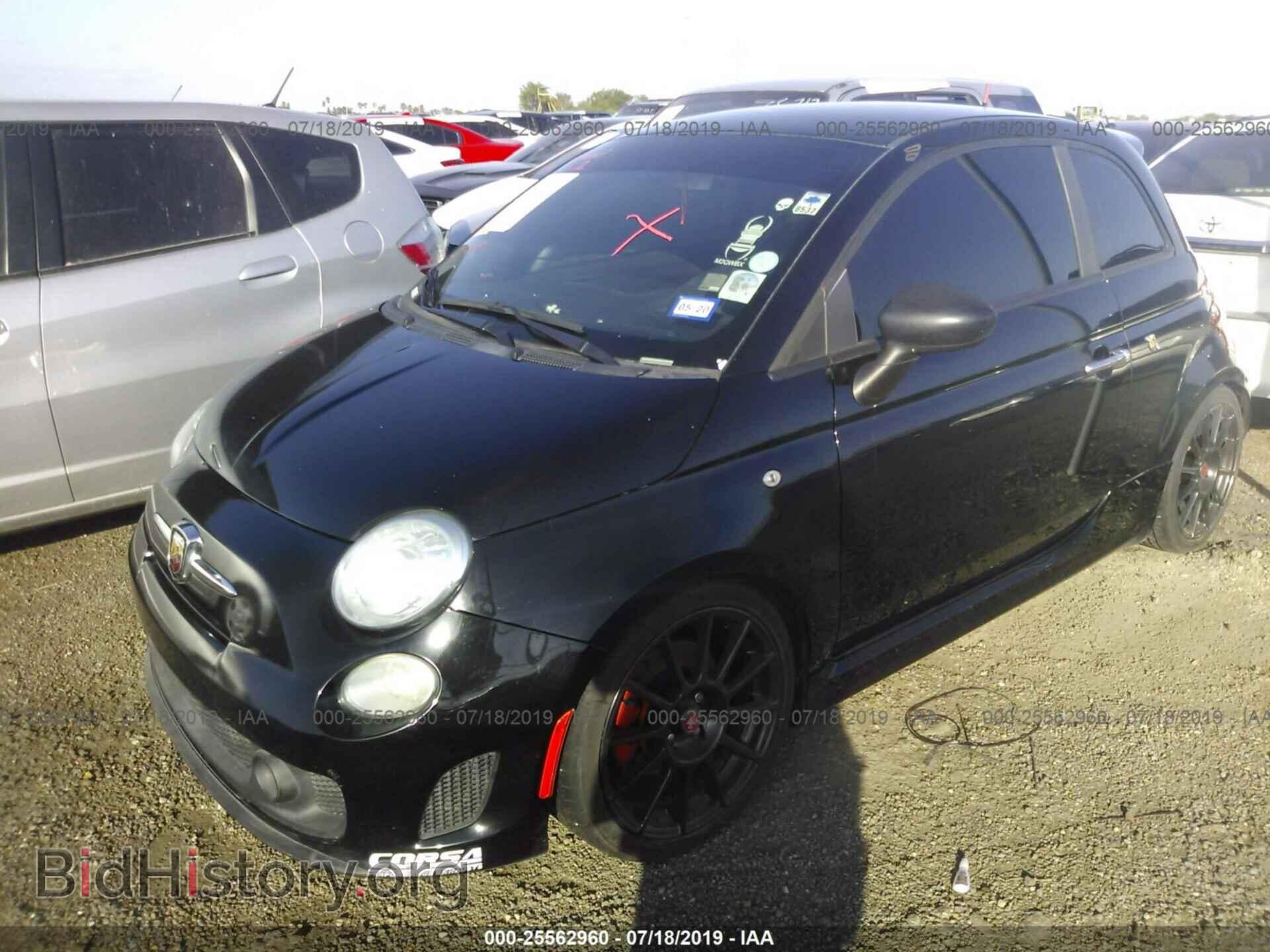 2013 FIAT 500 - VIN: 3C3CFFFH8DT754238 - Фото 2