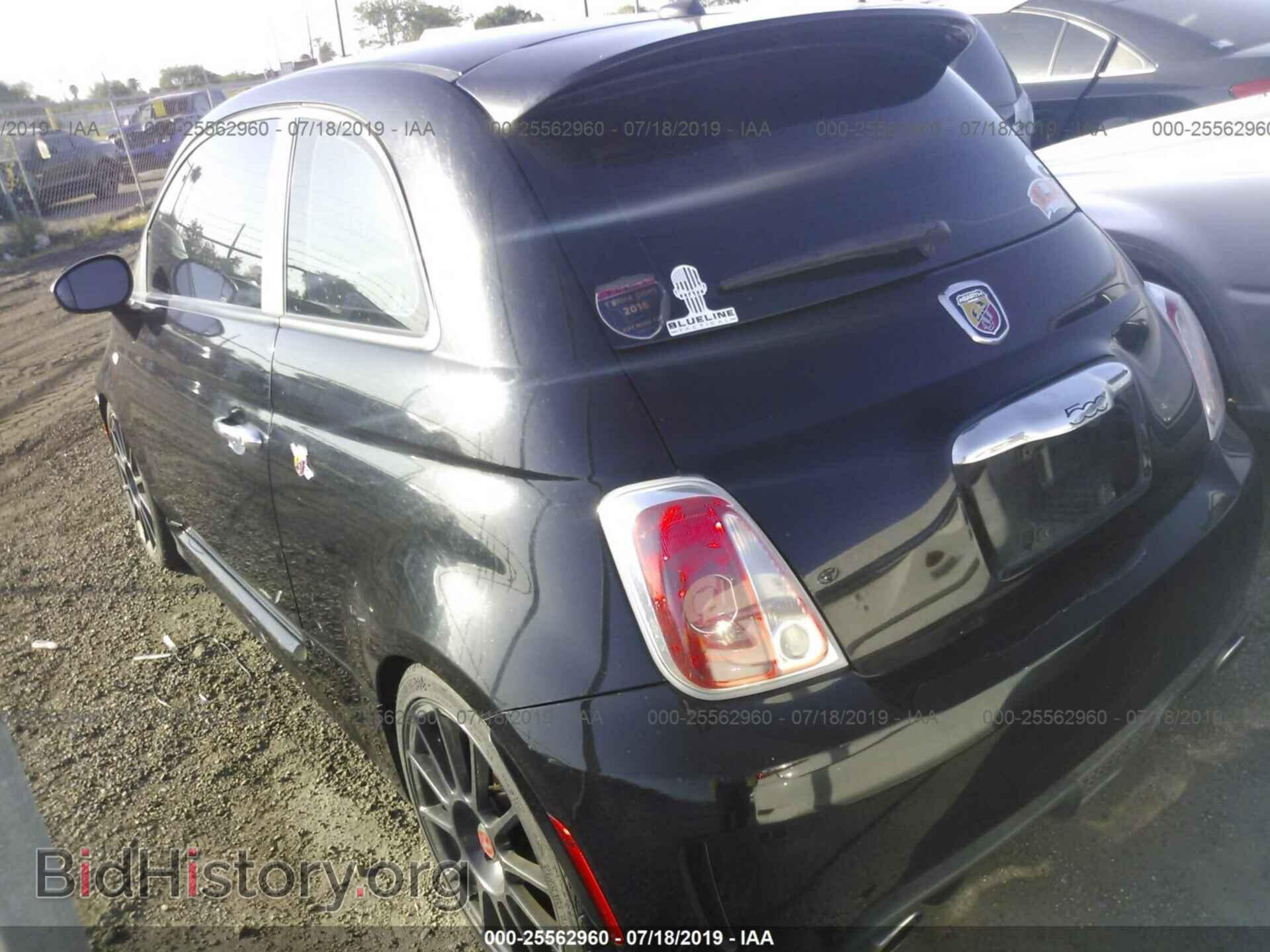 2013 FIAT 500 - VIN: 3C3CFFFH8DT754238 - Фото 3