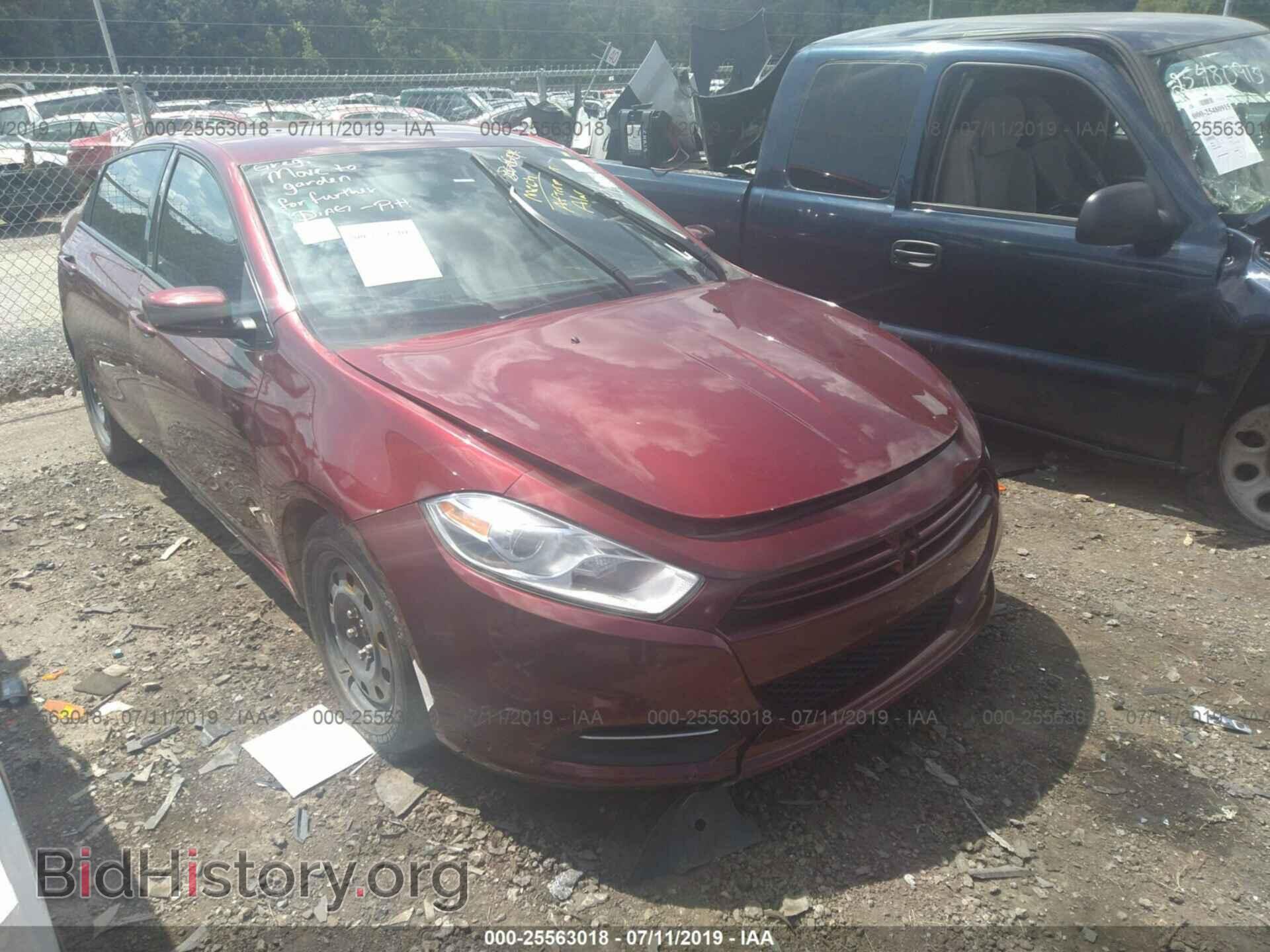Фотография 1C3CDFAA5FD252327 - DODGE DART 2015