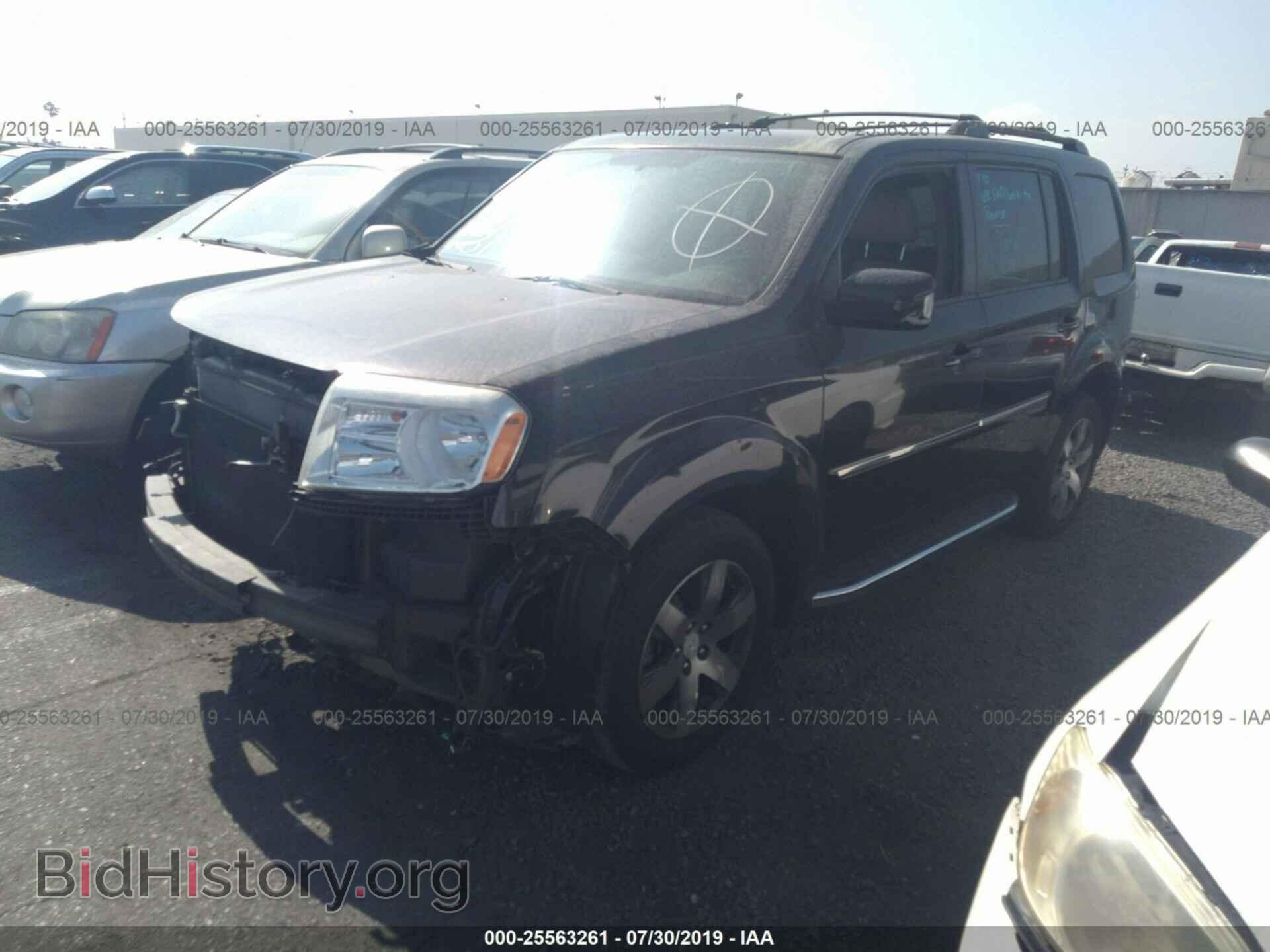 2013 HONDA PILOT - VIN: 5FNYF3H92DB033434 - Фото 2