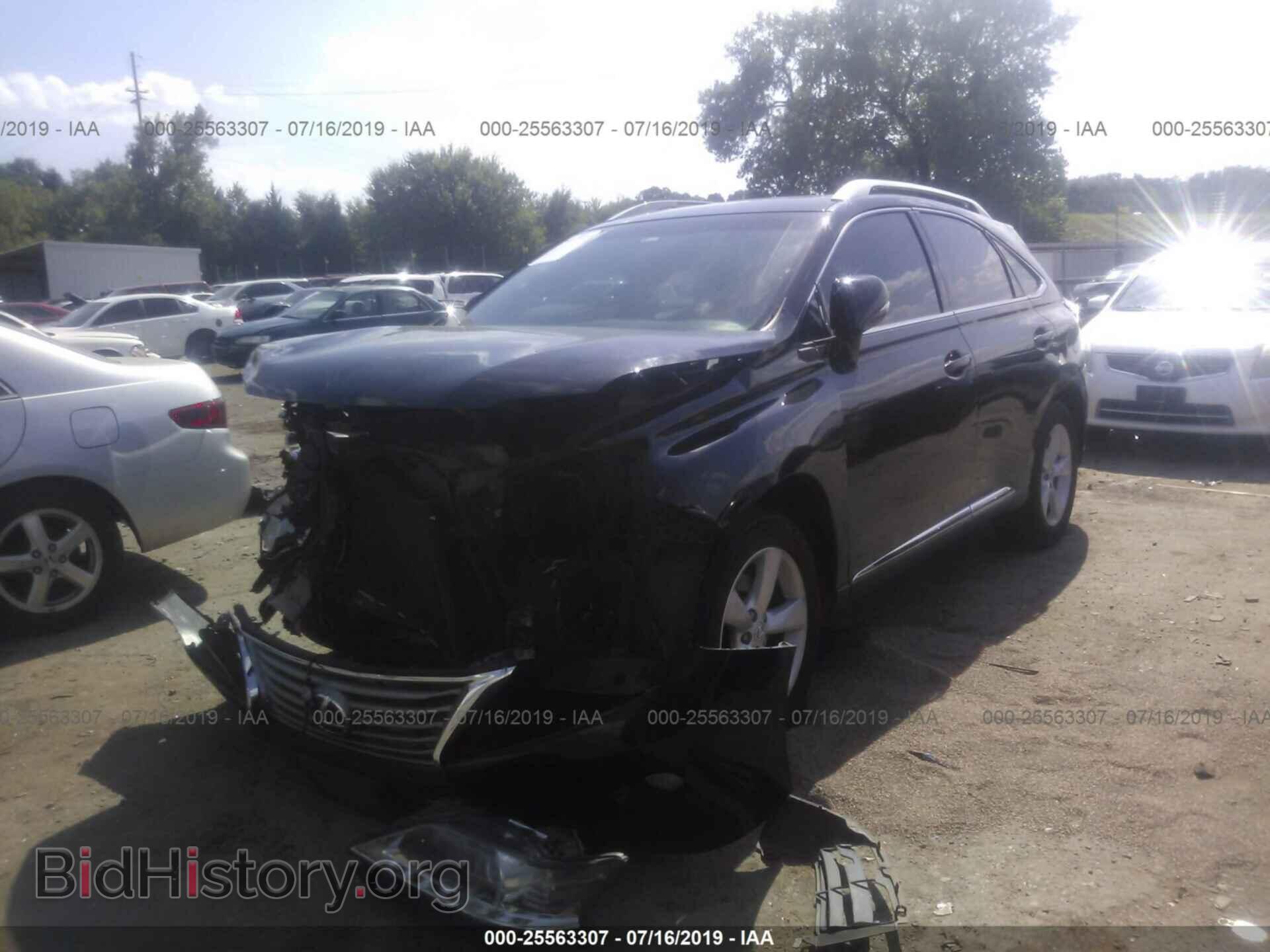 2014 LEXUS RX - VIN: 2T2BK1BAXEC244360 - Фото 2