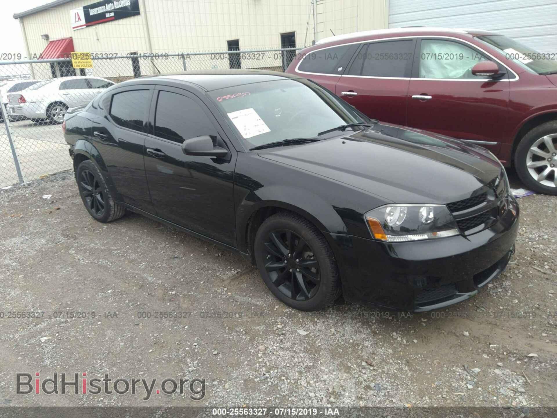 Photo 1C3CDZAB8EN223486 - DODGE AVENGER 2014
