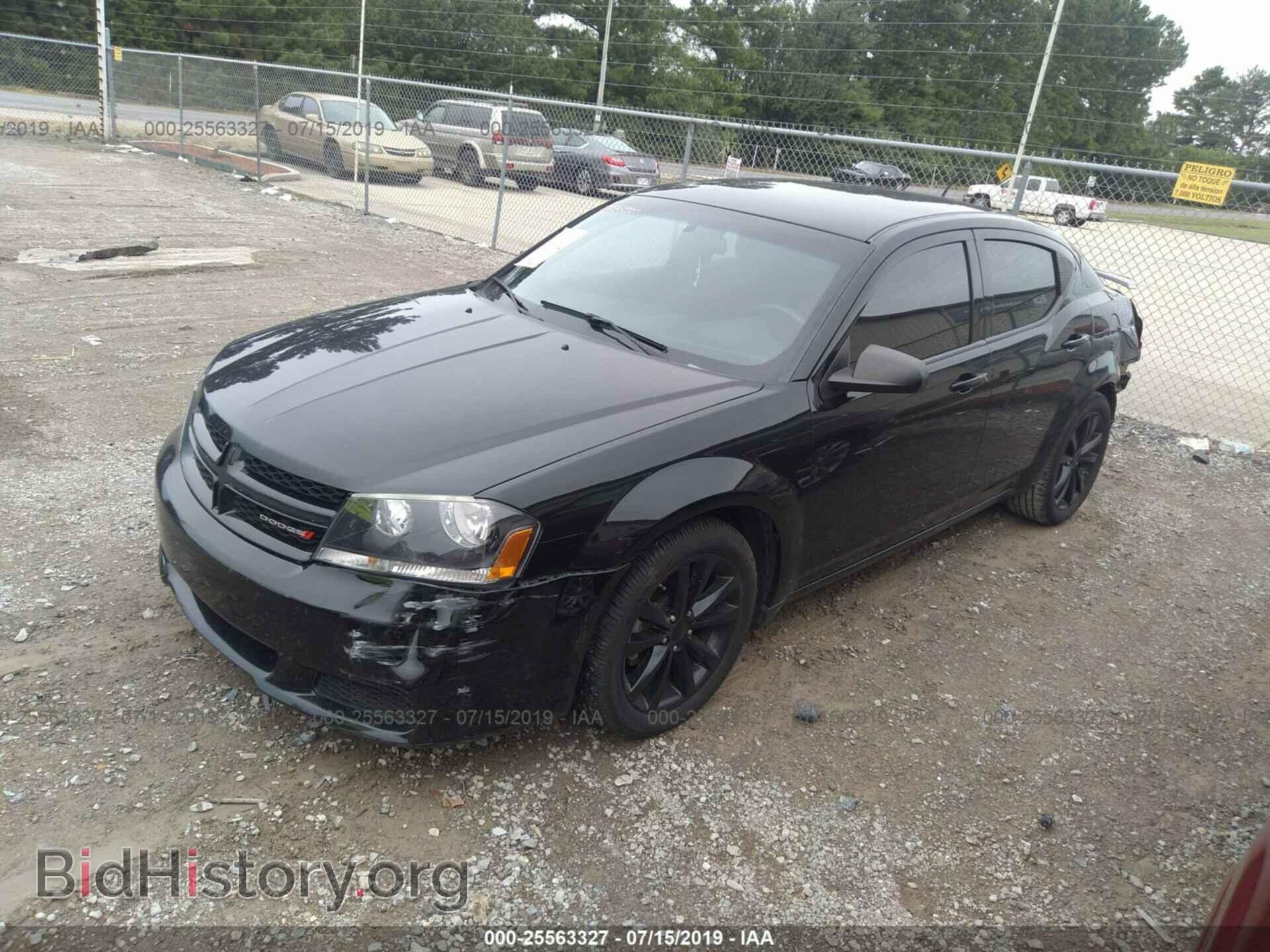 2014 DODGE AVENGER - VIN: 1C3CDZAB8EN223486 - Фото 2