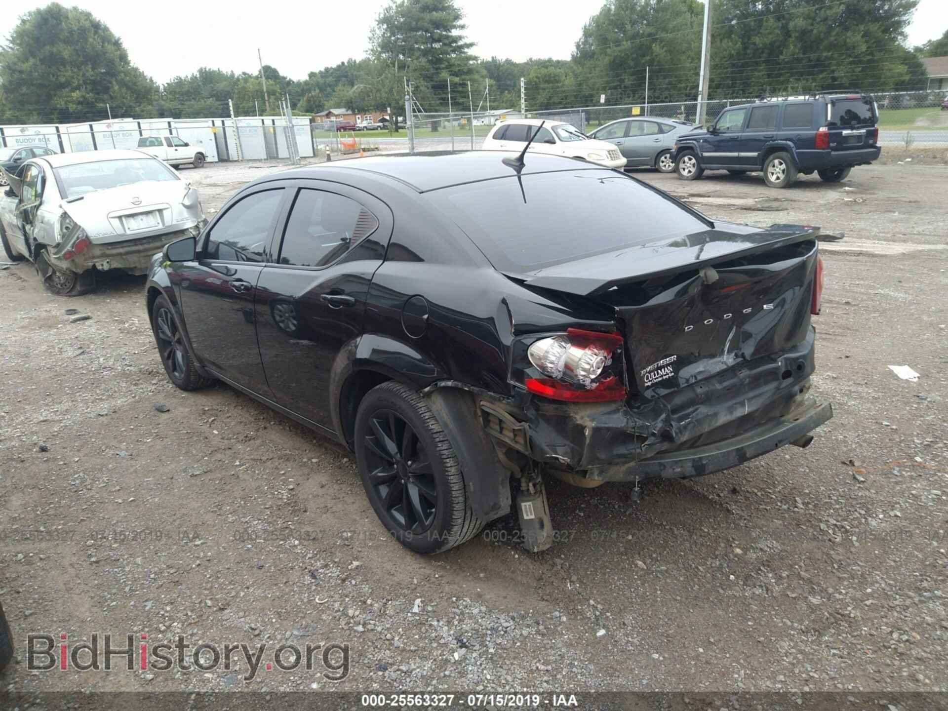 2014 DODGE AVENGER - VIN: 1C3CDZAB8EN223486 - Фото 3