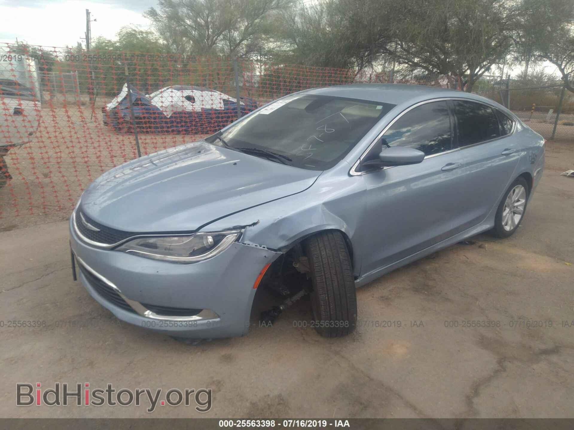 2015 CHRYSLER 200 - VIN: 1C3CCCAB9FN666456 - Photo 2