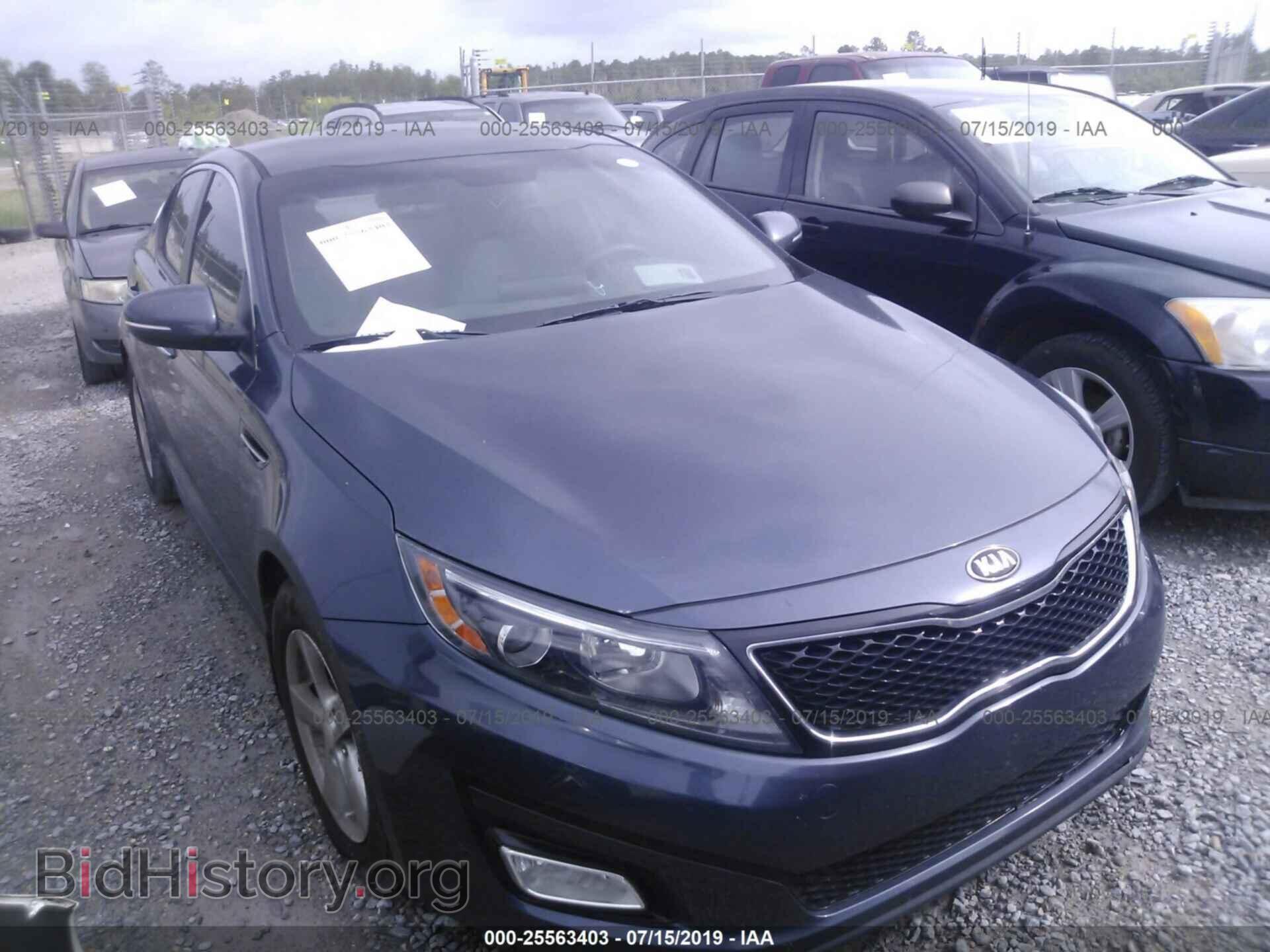 Фотография KNAGM4A77F5546292 - KIA OPTIMA 2015