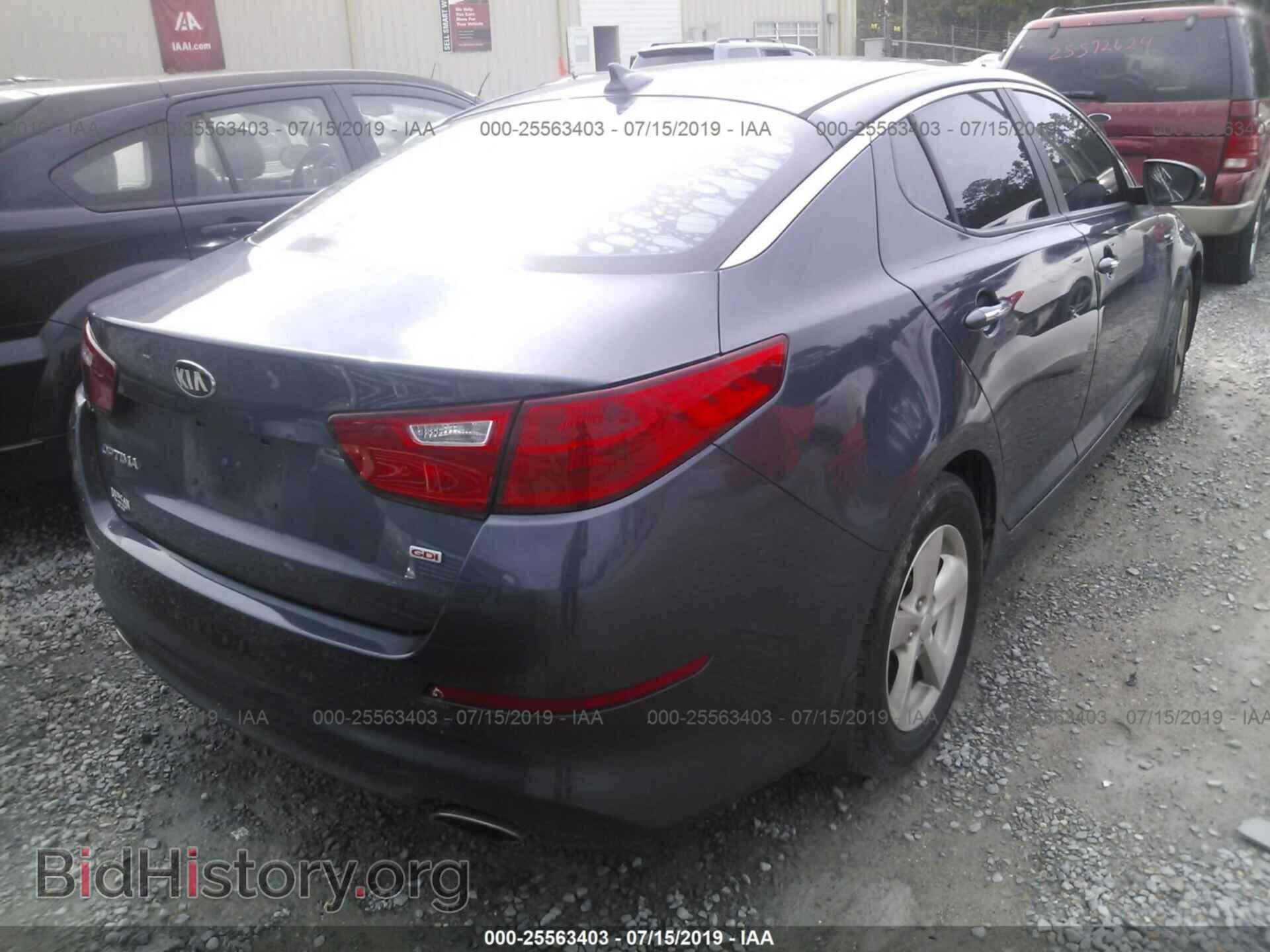 2015 KIA OPTIMA - VIN: KNAGM4A77F5546292 - Фото 4