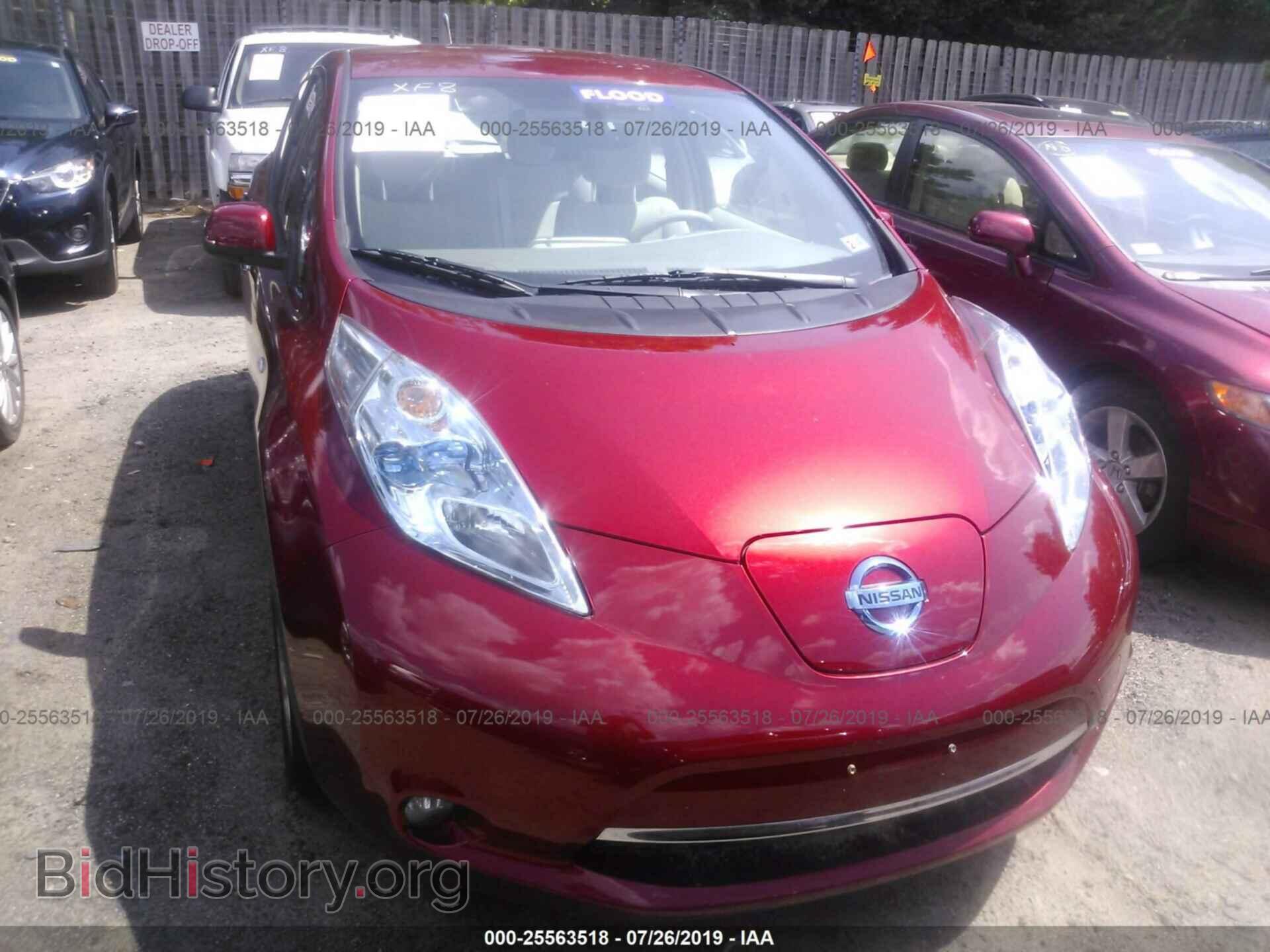 2012 NISSAN LEAF - VIN: JN1AZ0CP0CT025540 - Фото 6