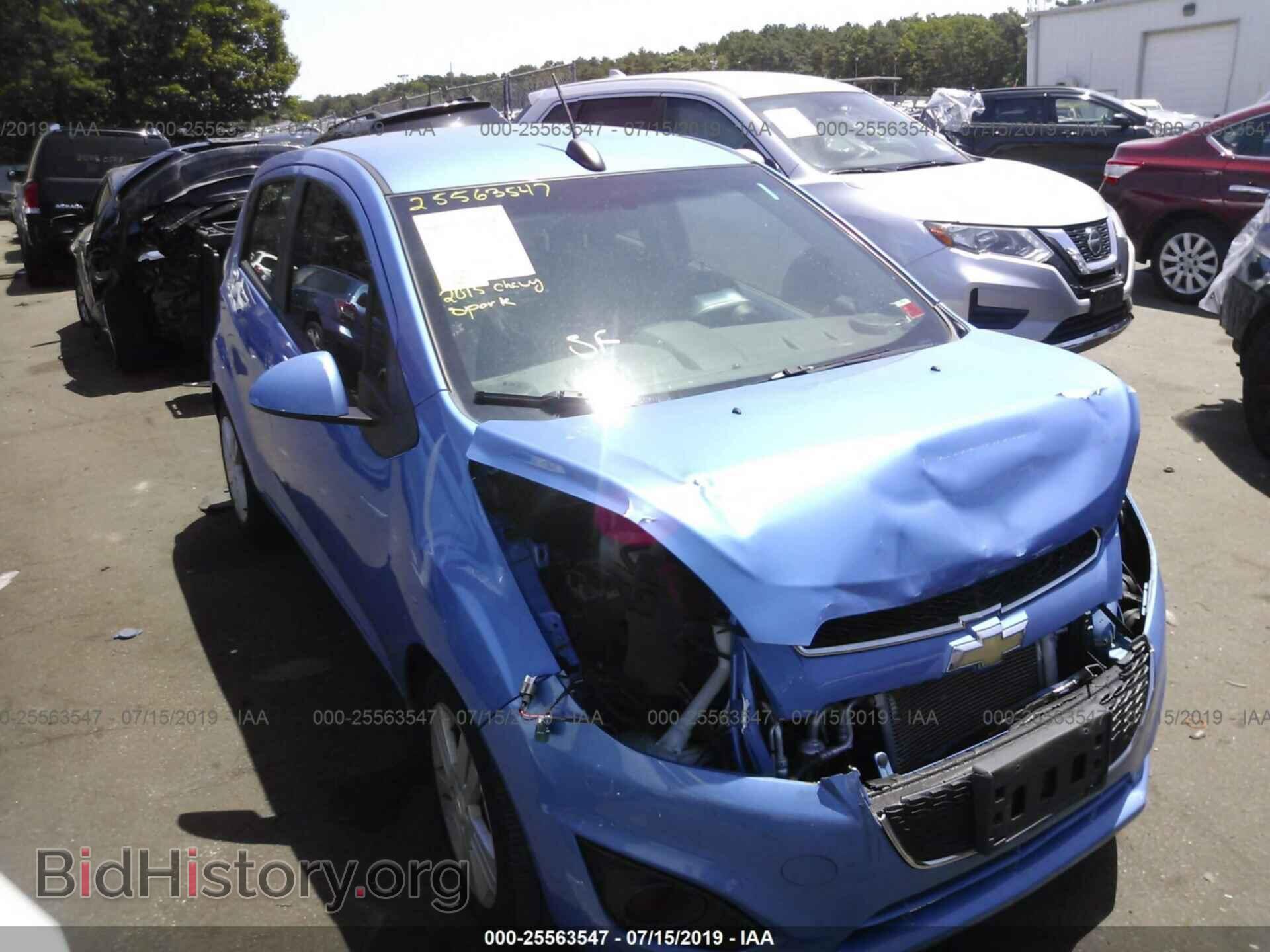 Фотография KL8CB6S90FC759673 - CHEVROLET SPARK 2015