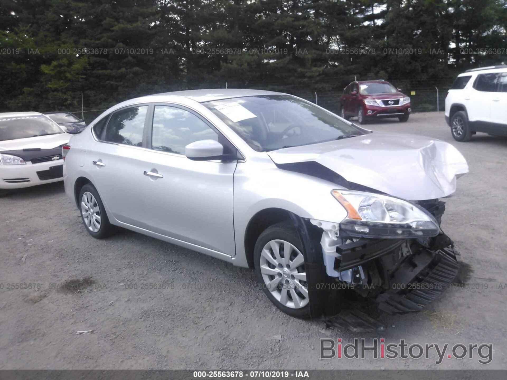 Photo 3N1AB7APXFL676795 - NISSAN SENTRA 2015