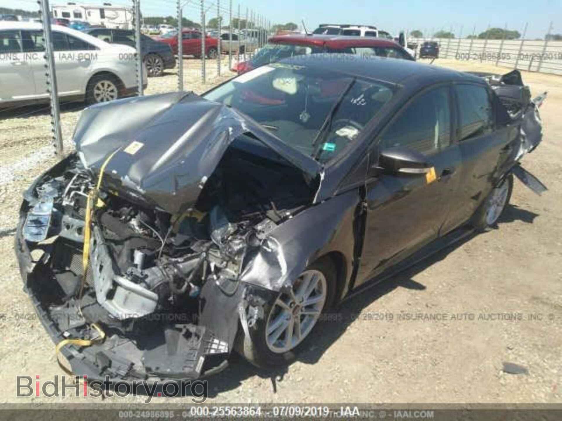2017 FORD FOCUS - VIN: 1FADP3F27HL241268 - Фото 2