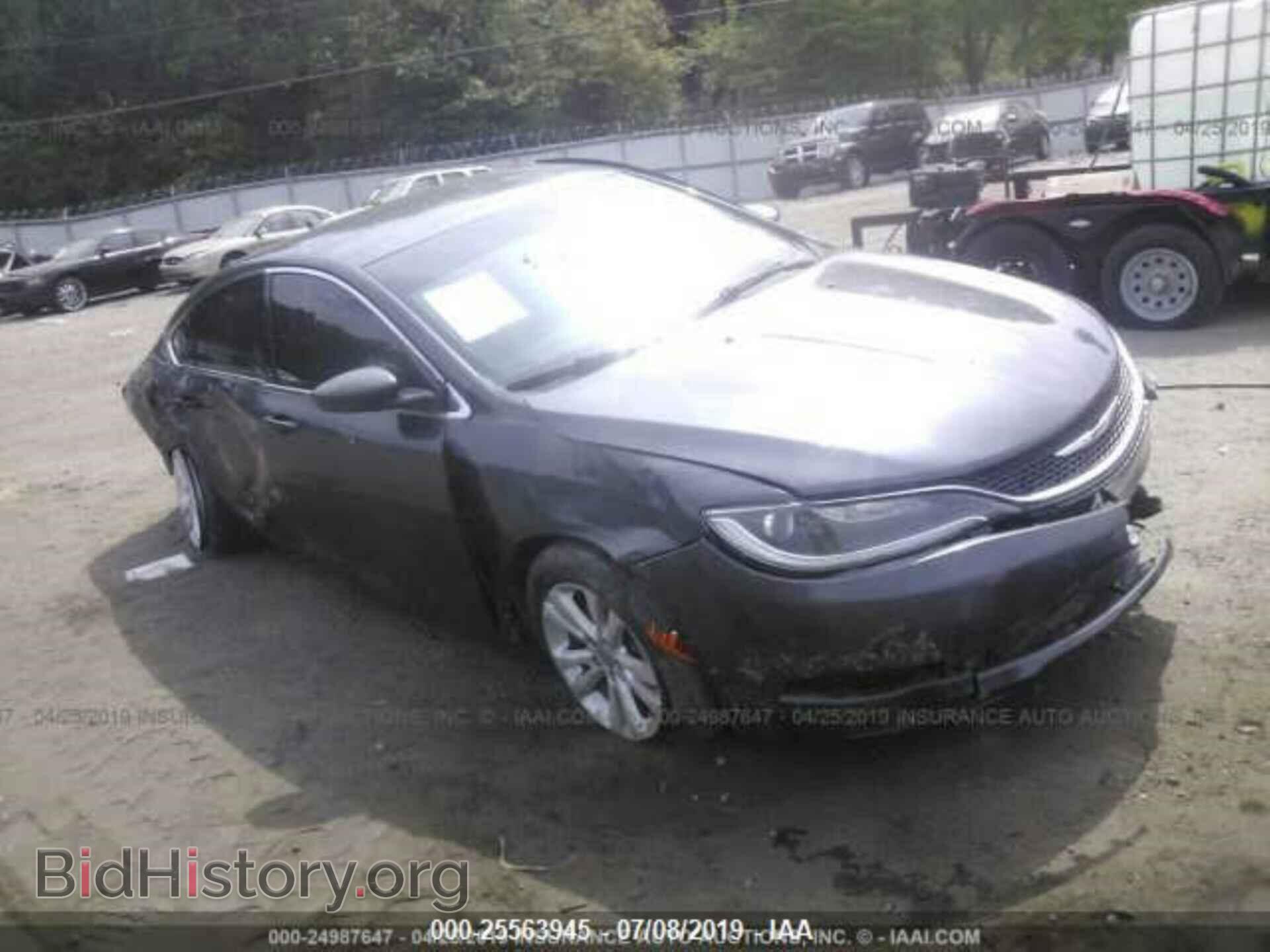 Фотография 1C3CCCAB0GN172729 - CHRYSLER 200 2016
