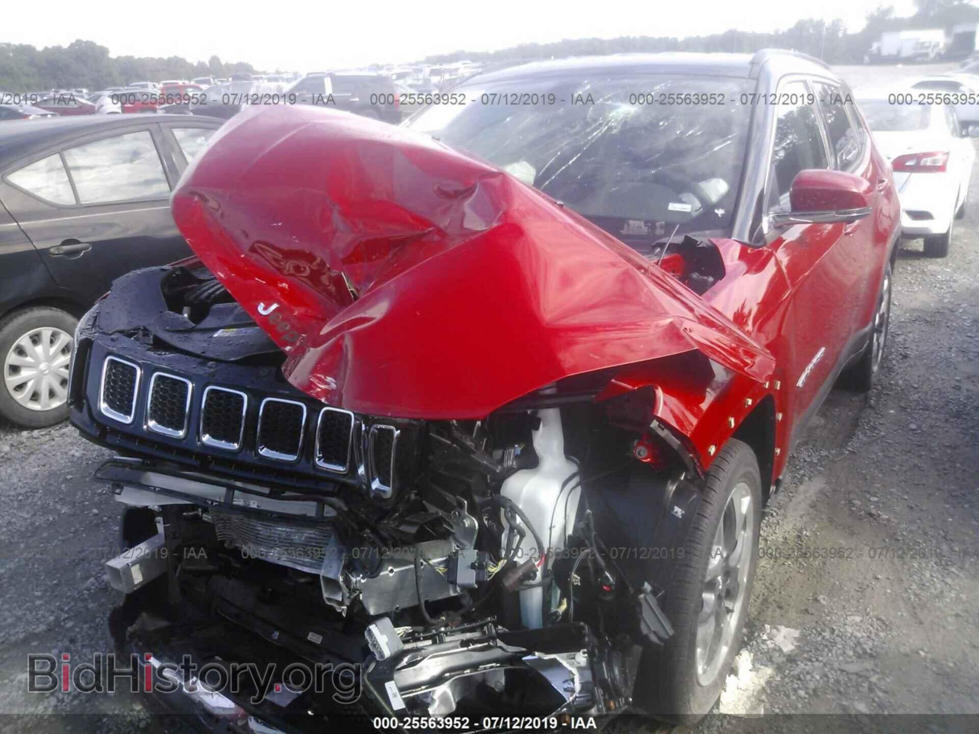 2019 JEEP COMPASS - VIN: 3C4NJCCB8KT777792 - Фото 2