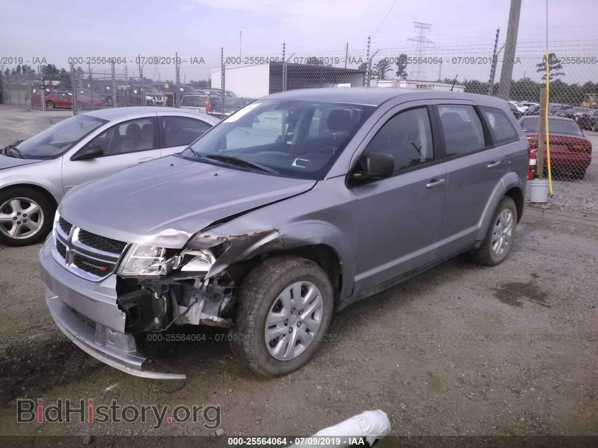 2015 DODGE JOURNEY - VIN: 3C4PDCAB7FT748387 - Фото 2