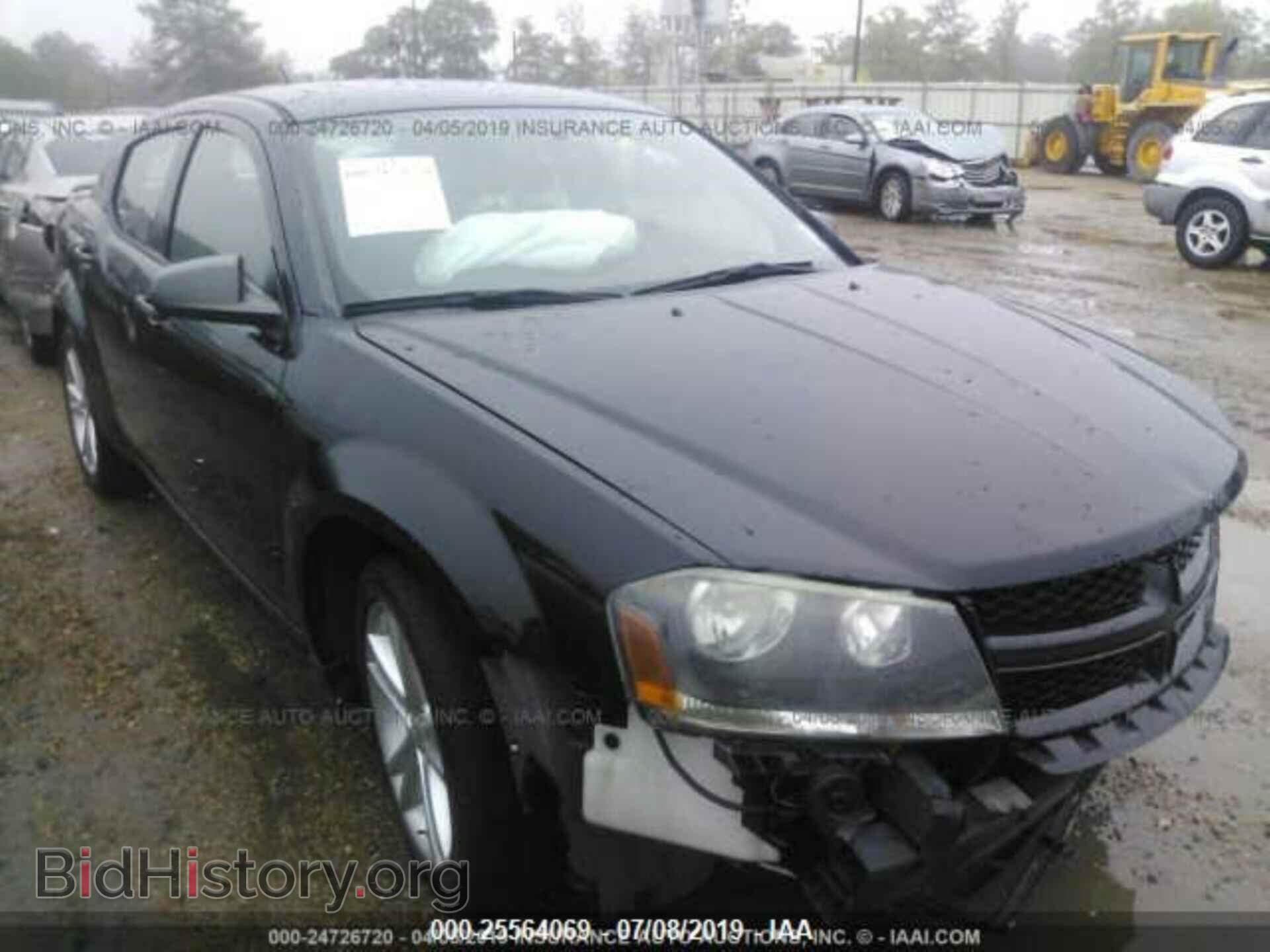 Photo 1C3CDZAG8EN177654 - DODGE AVENGER 2014