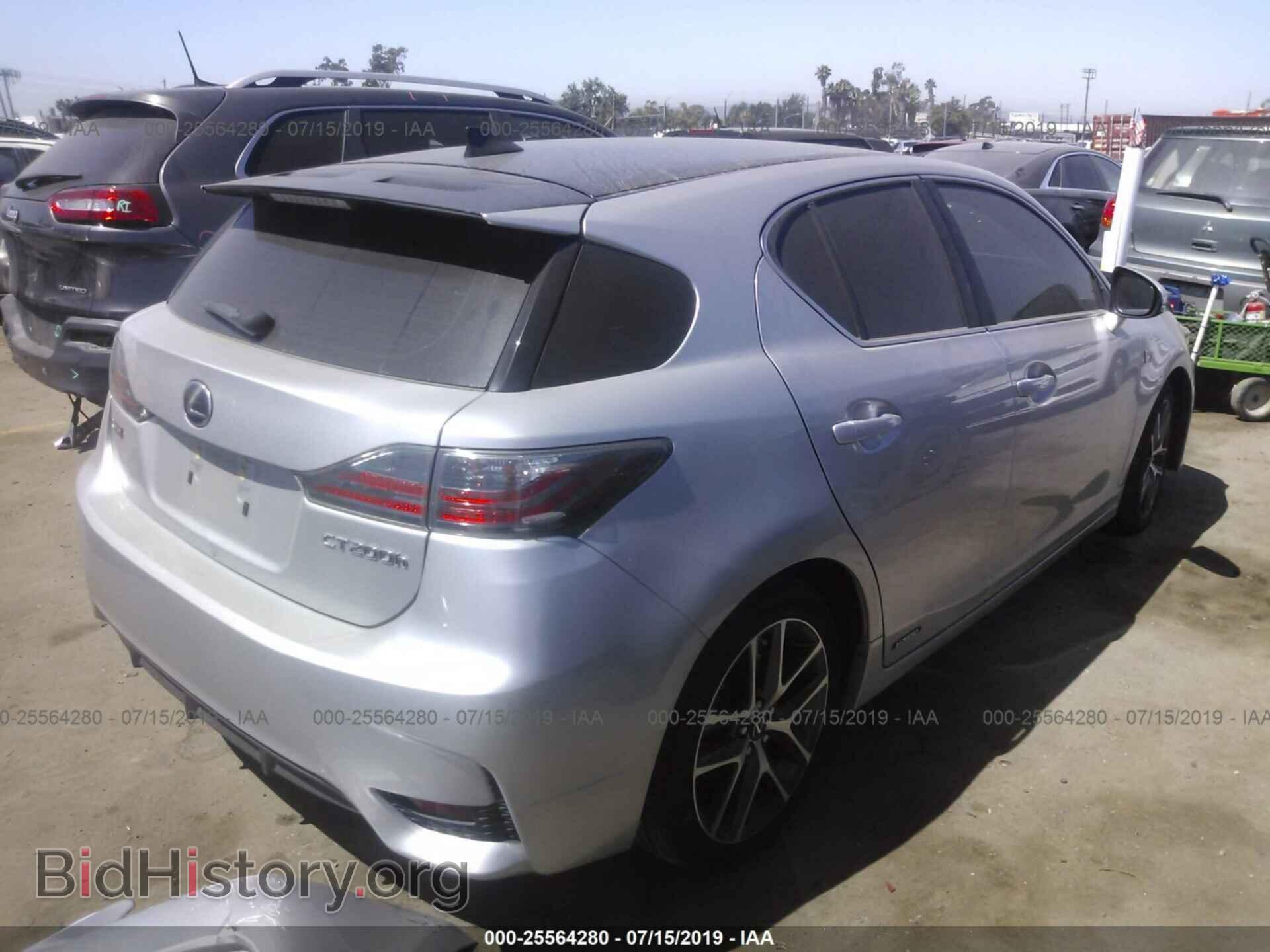 2015 LEXUS CT - VIN: JTHKD5BH0F2224958 - Photo 4