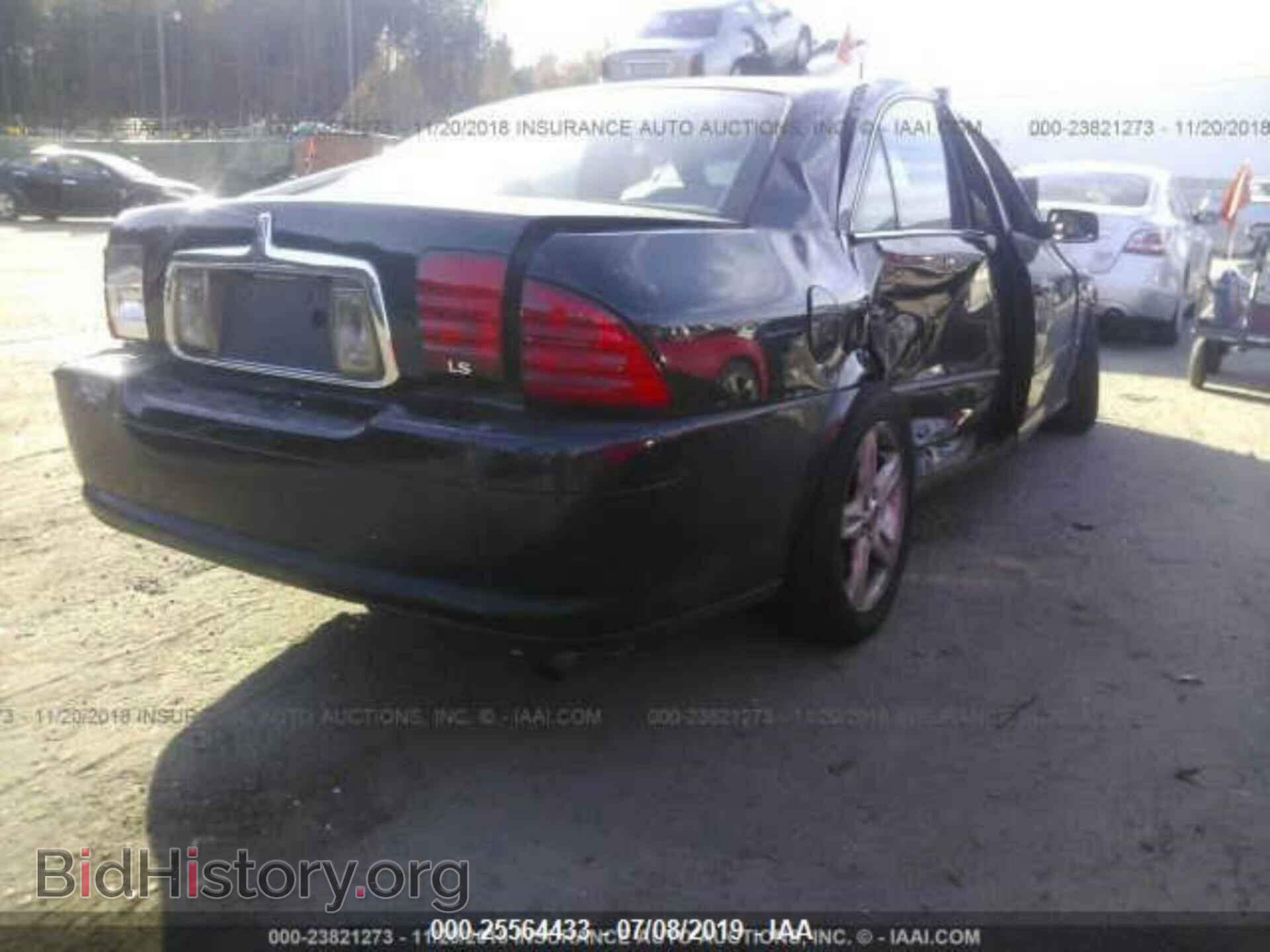2001 LINCOLN LS - VIN: 1LNHM86S31Y702181 - Фото 4