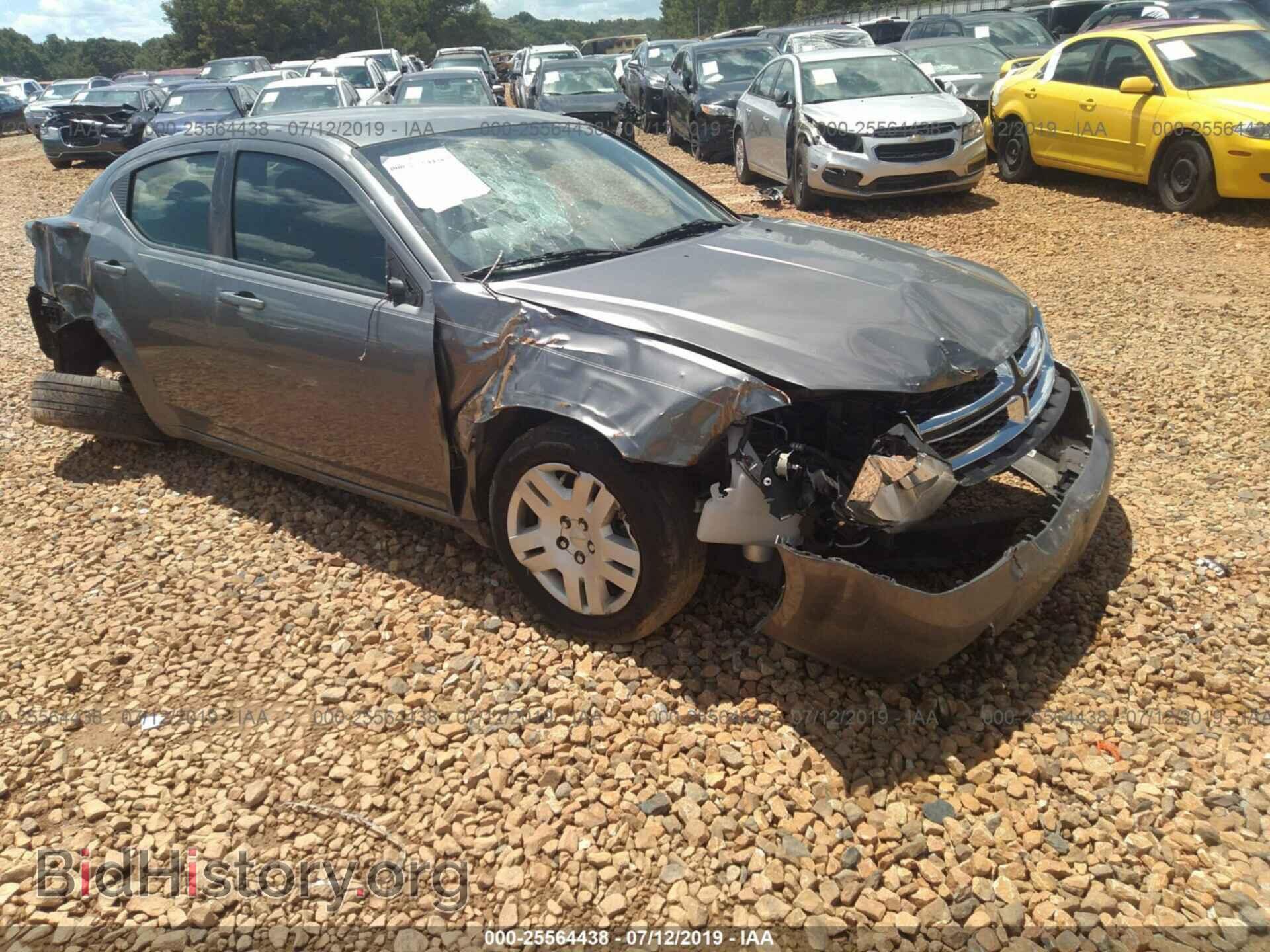 Photo 1C3CDZAG6DN749836 - DODGE AVENGER 2013