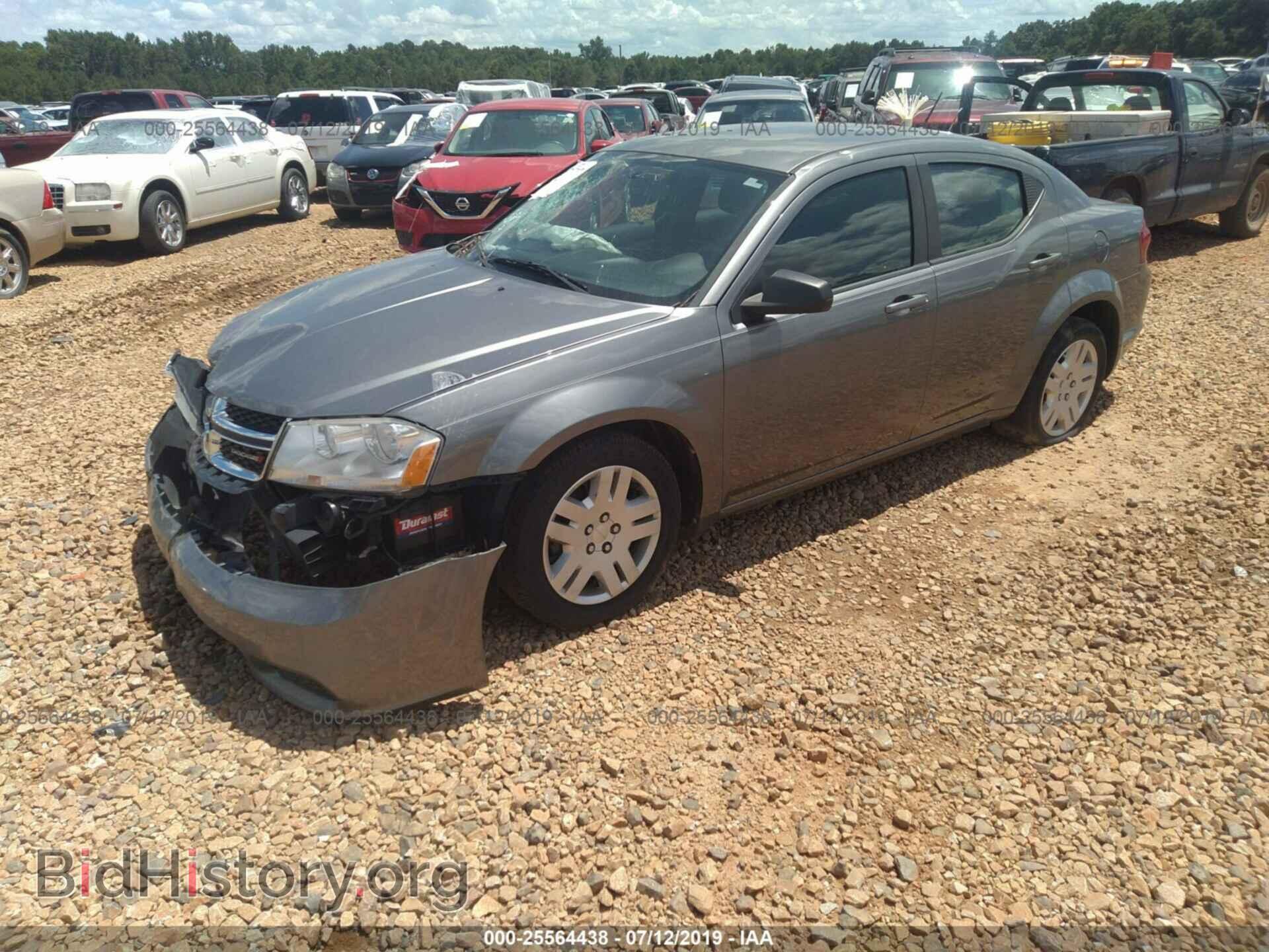 2013 DODGE AVENGER - VIN: 1C3CDZAG6DN749836 - Фото 2