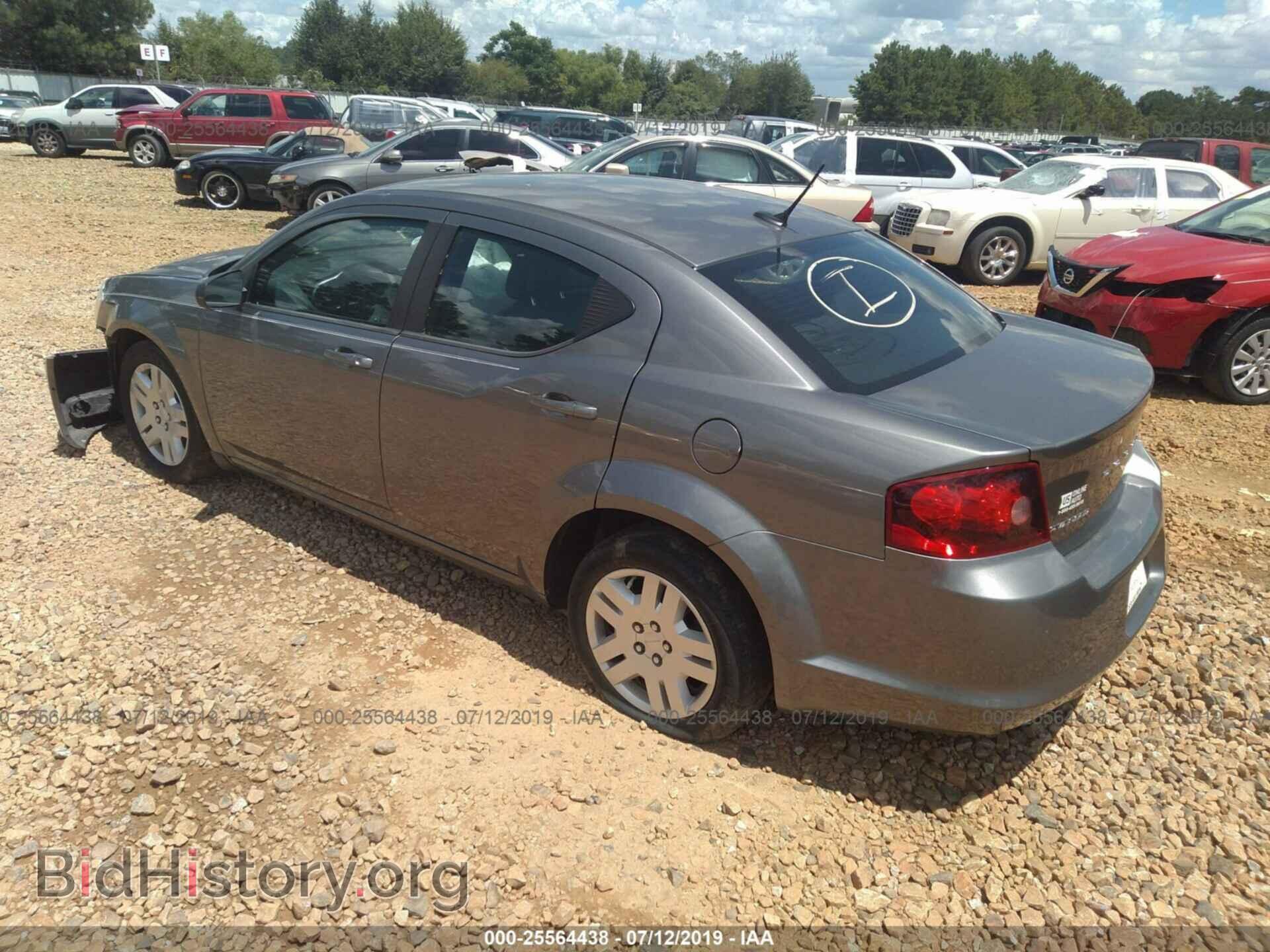 2013 DODGE AVENGER - VIN: 1C3CDZAG6DN749836 - Фото 3