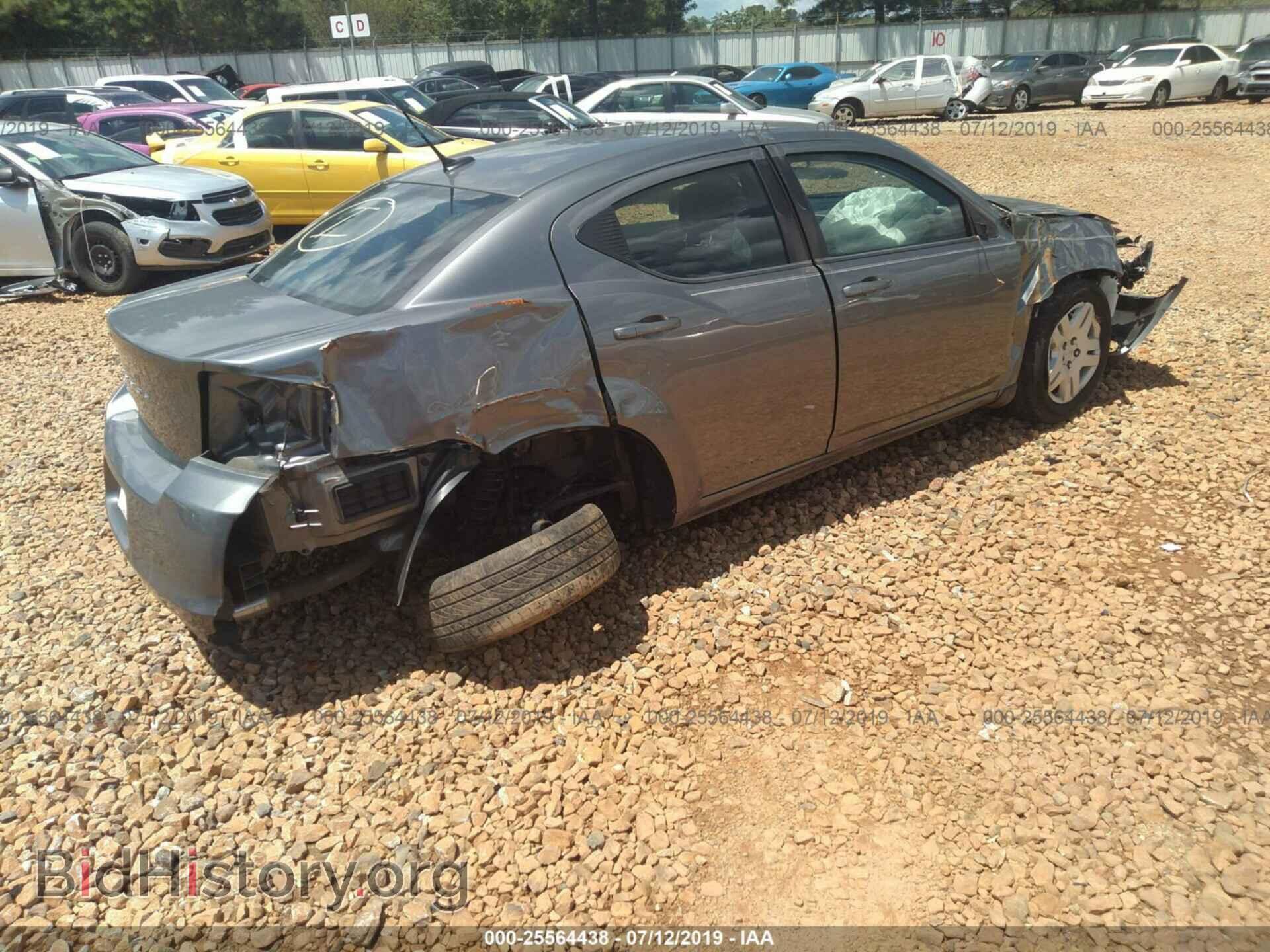 2013 DODGE AVENGER - VIN: 1C3CDZAG6DN749836 - Фото 4