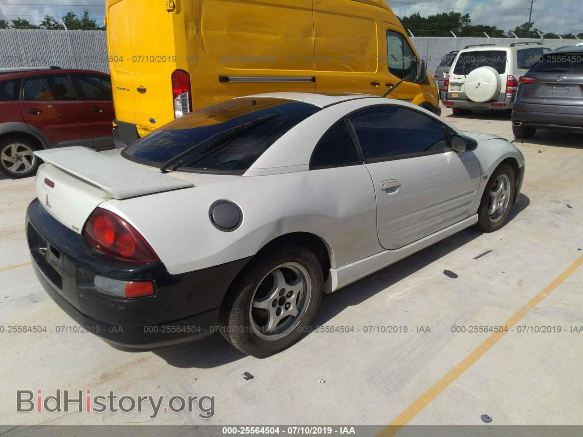 2001 MITSUBISHI ECLIPSE - VIN: 4A3AC54H31E203619 - Photo 4