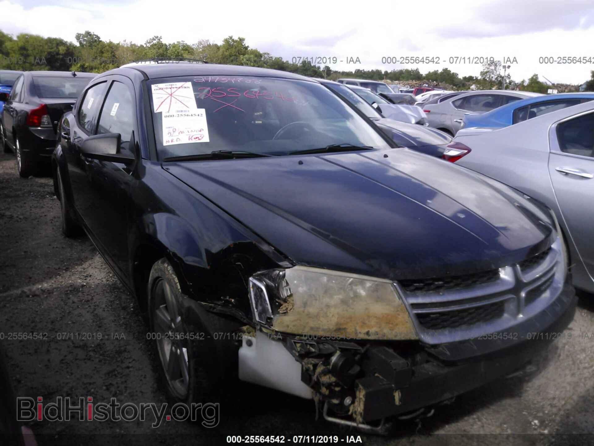Фотография 1C3CDZAB6DN642676 - DODGE AVENGER 2013