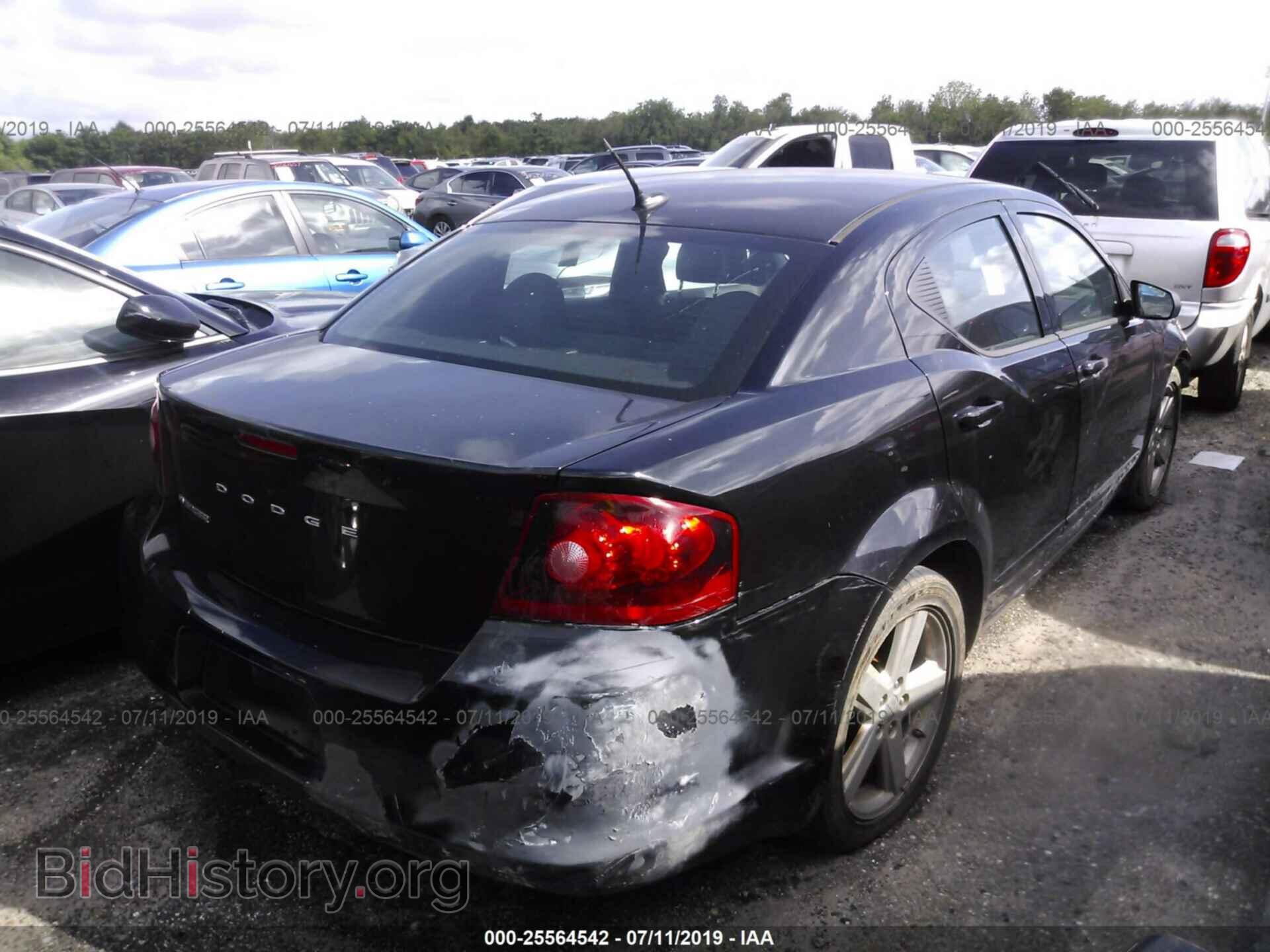 2013 DODGE AVENGER - VIN: 1C3CDZAB6DN642676 - Фото 4