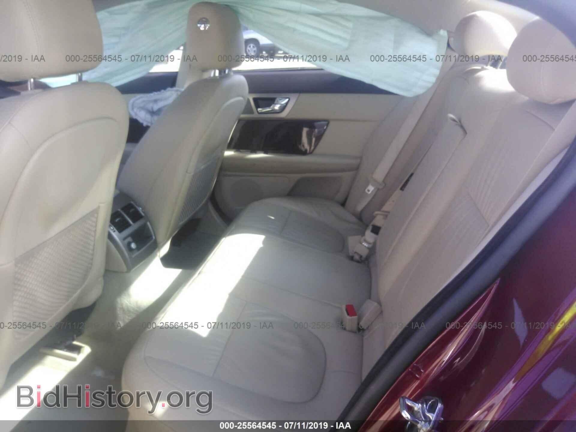 2011 JAGUAR XF - VIN: SAJWA0FB7BLS09433 - Фото 8