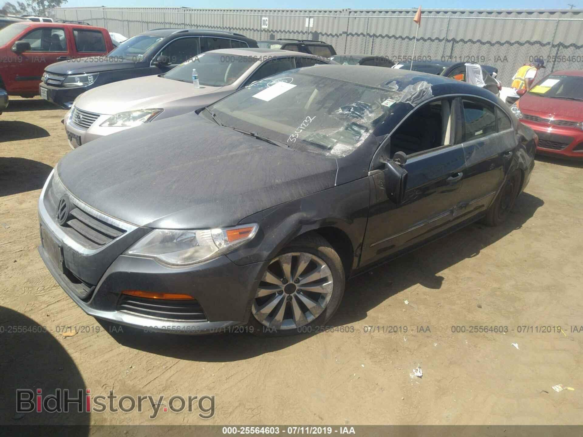 2012 VOLKSWAGEN CC - VIN: WVWMP7AN2CE535449 - Фото 2