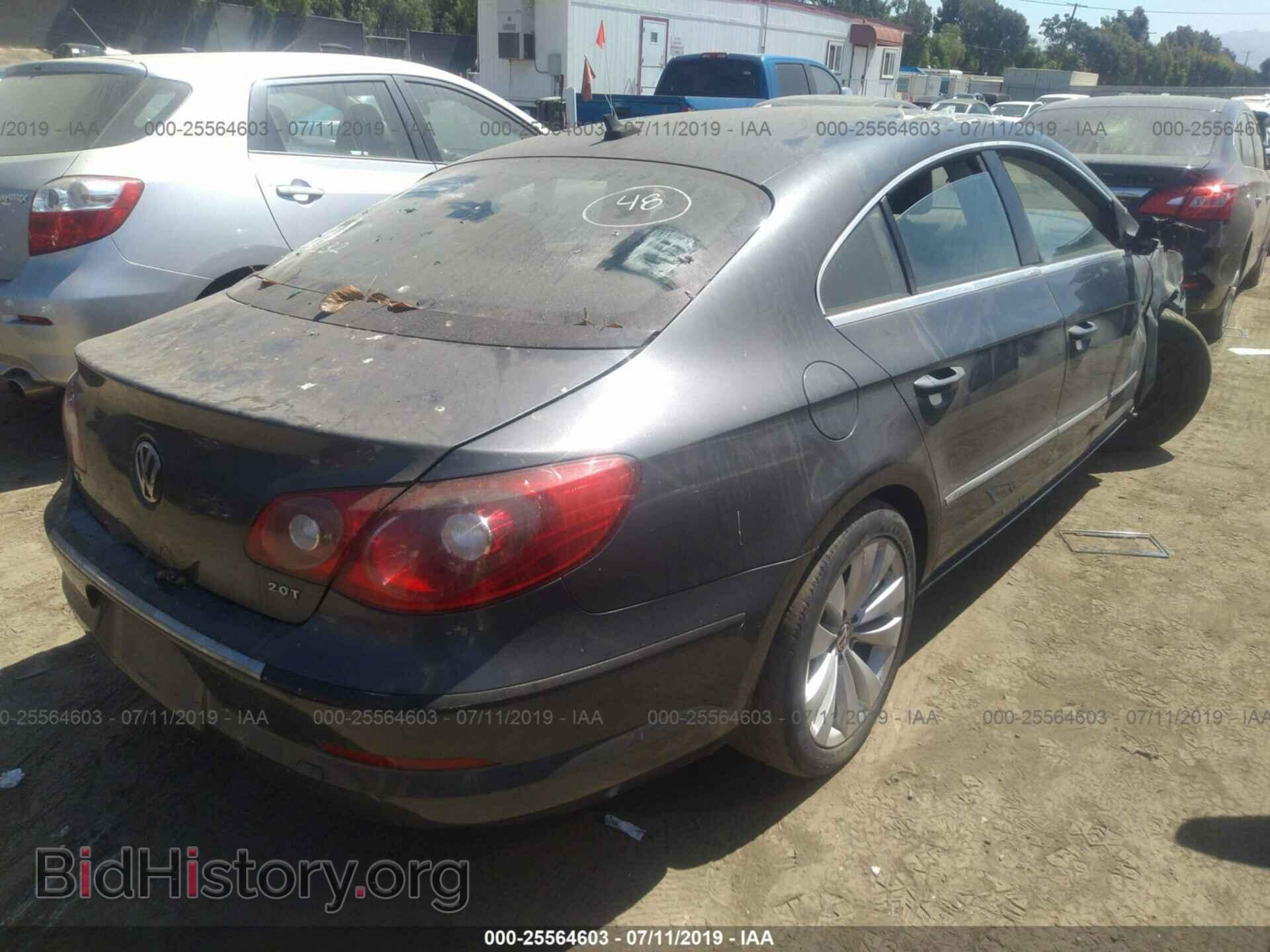 2012 VOLKSWAGEN CC - VIN: WVWMP7AN2CE535449 - Фото 4