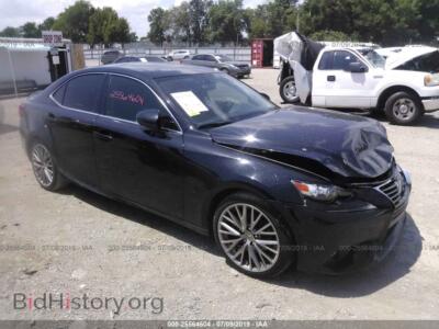 2015 Lexus IS 250, черный — VIN JTHBF1D2XF5048186, IAAI